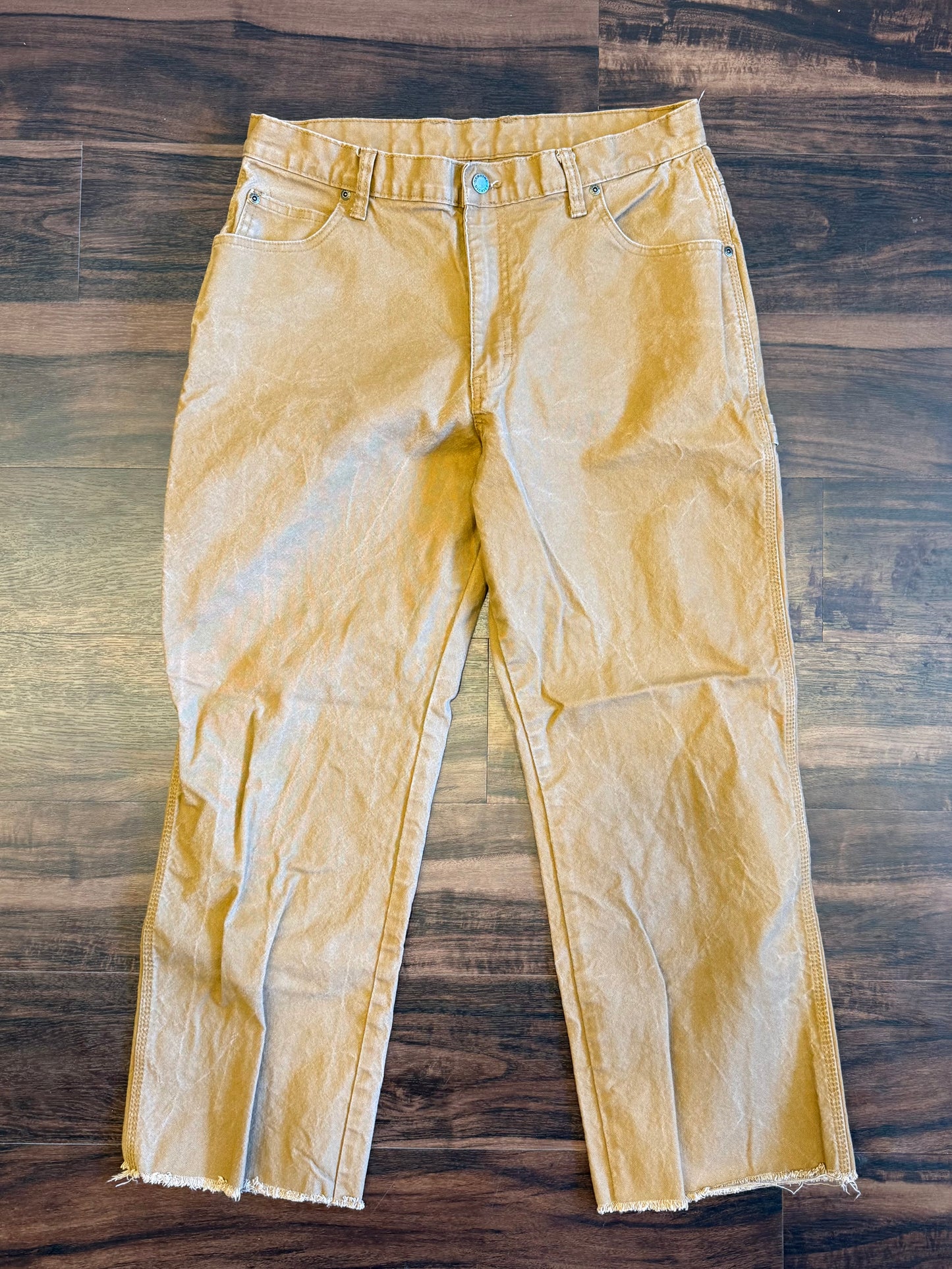 Vintage Dickies Tan Carpenter Canvas Pants- 32x28