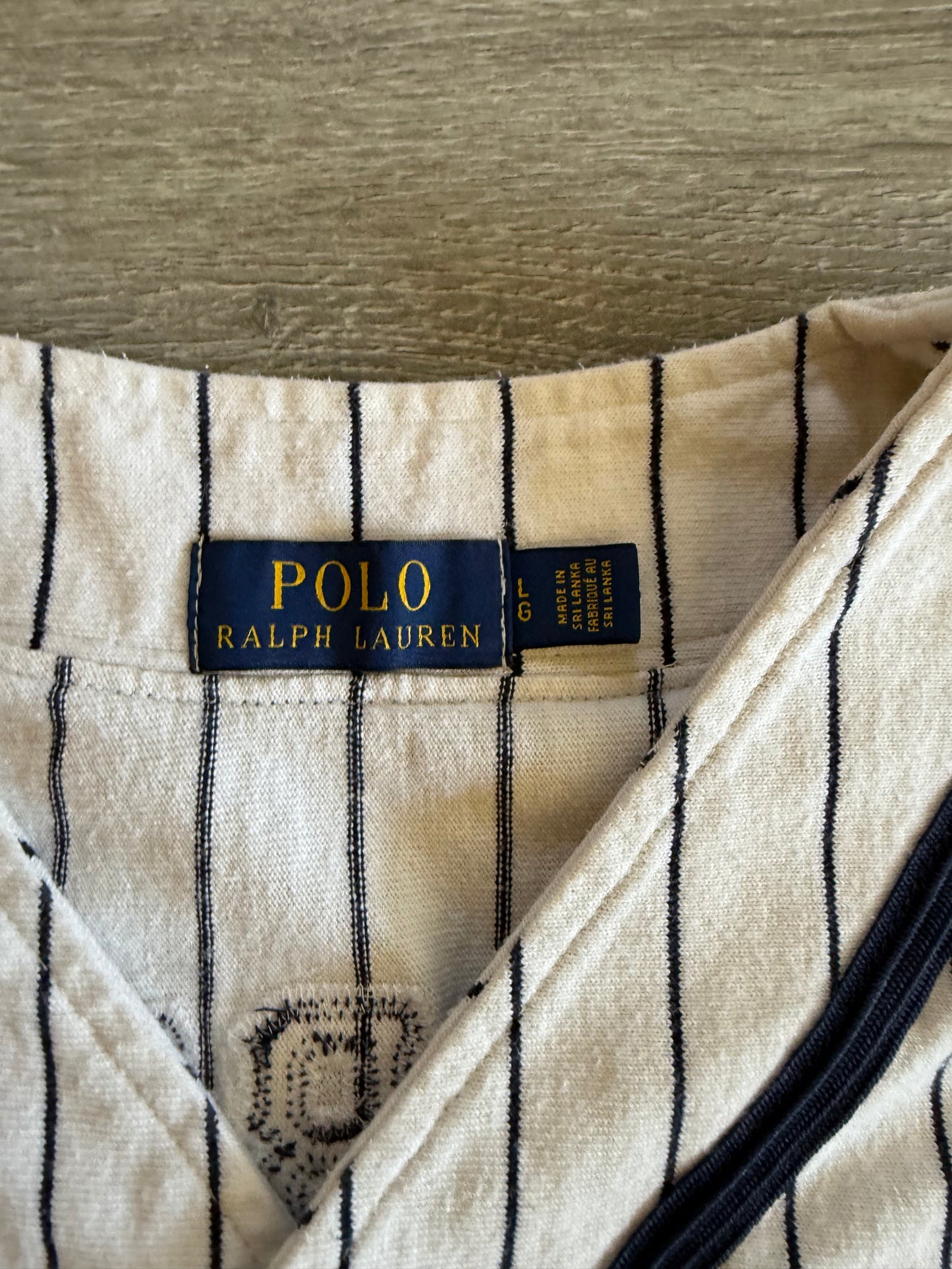 Polo Ralph Lauren Polo Bears Baseball Jersey- L