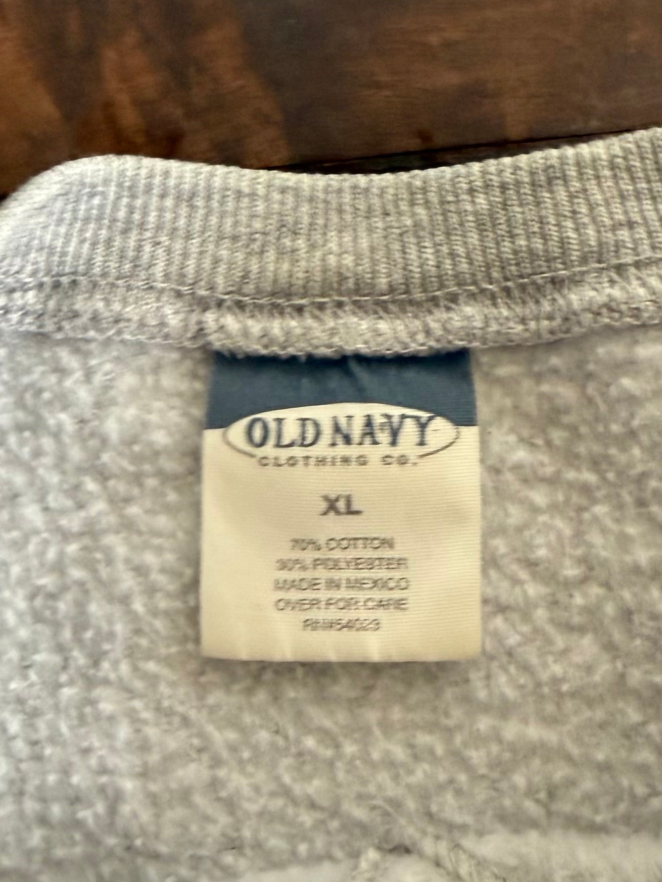Vintage Old Navy Script Font Spell Out Crewneck Sweatshirt- XL