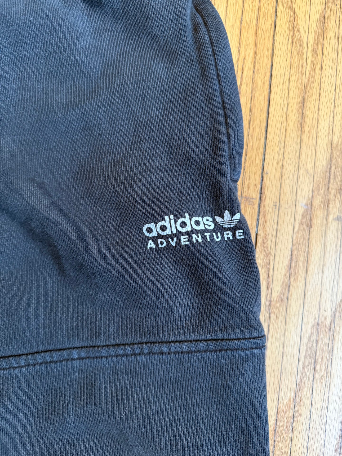 Adidas Adventure Black Tactile Sweatpants- S