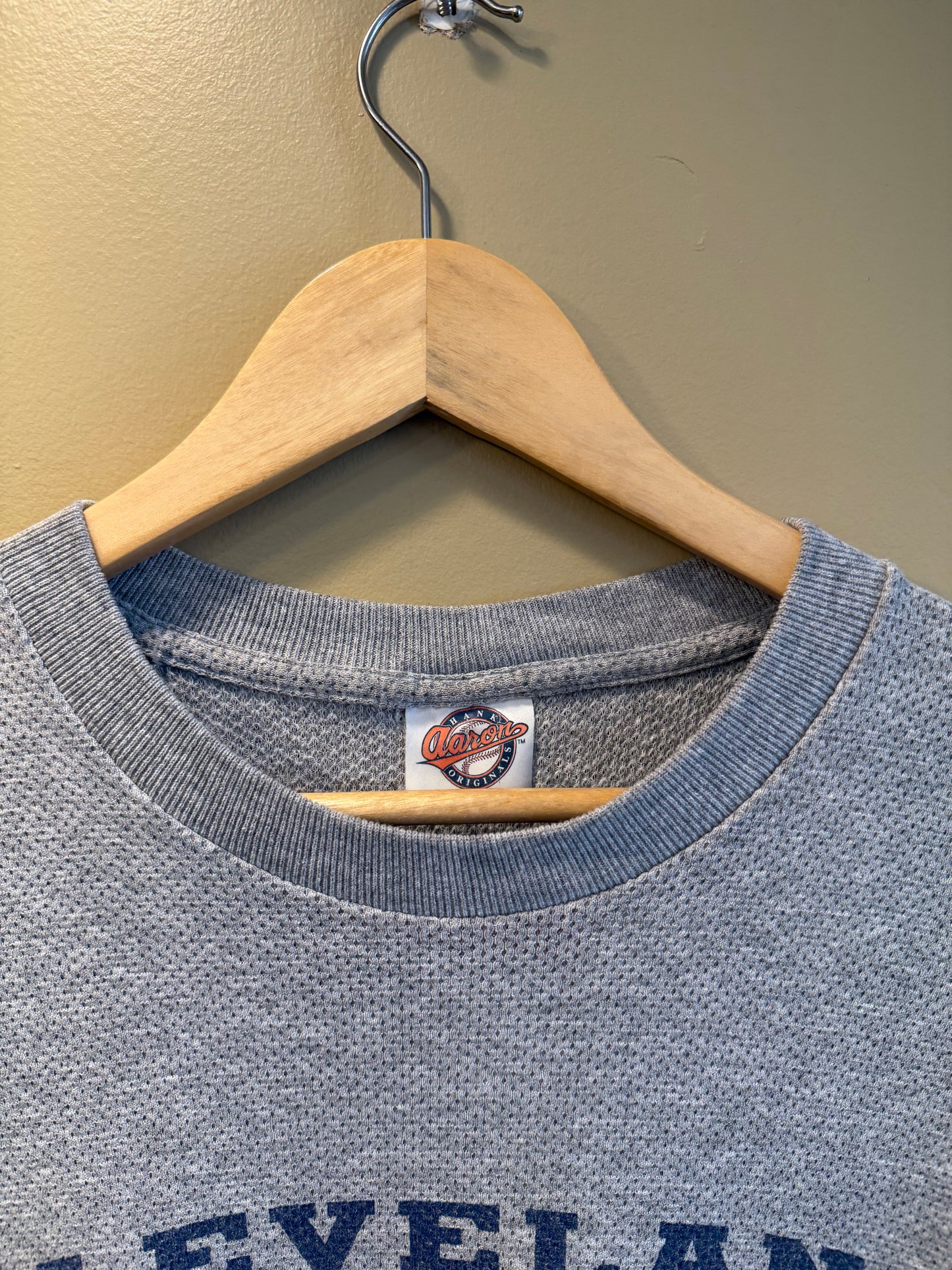 Vintage Cleveland Indians Gray Jersey T-Shirt- XL