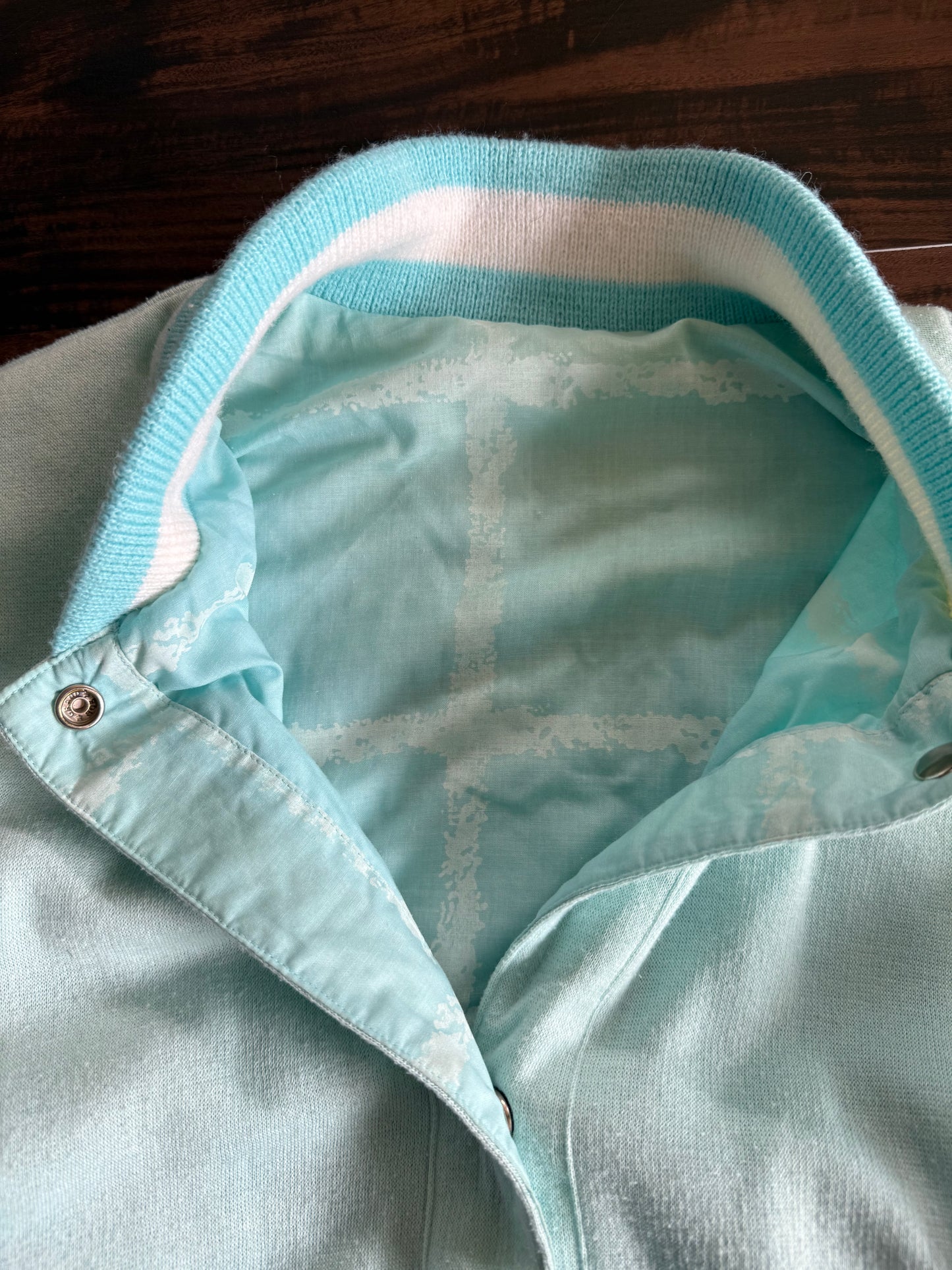 Vintage 1970’s Pastel Blue Sportswear Jacket- M