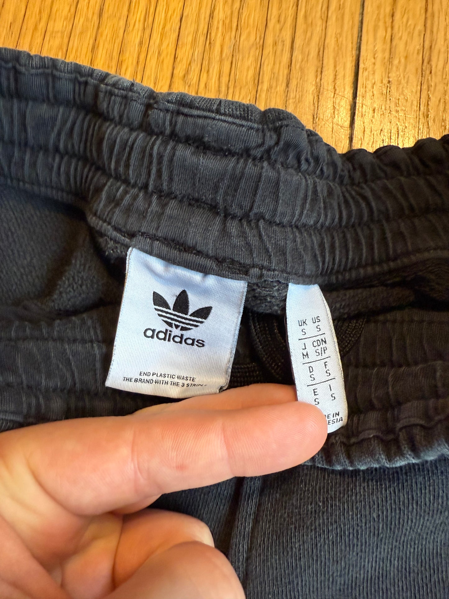 Adidas Adventure Black Tactile Sweatpants- S
