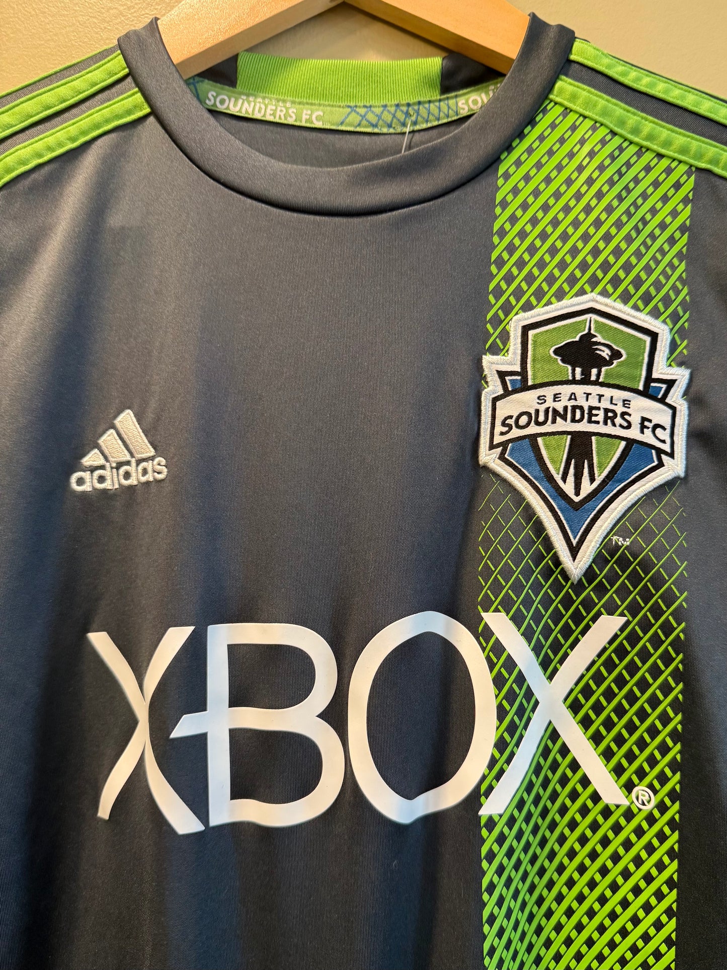 Vintage Adidas Seattle Sounders MLS Soccer Jersey- XS
