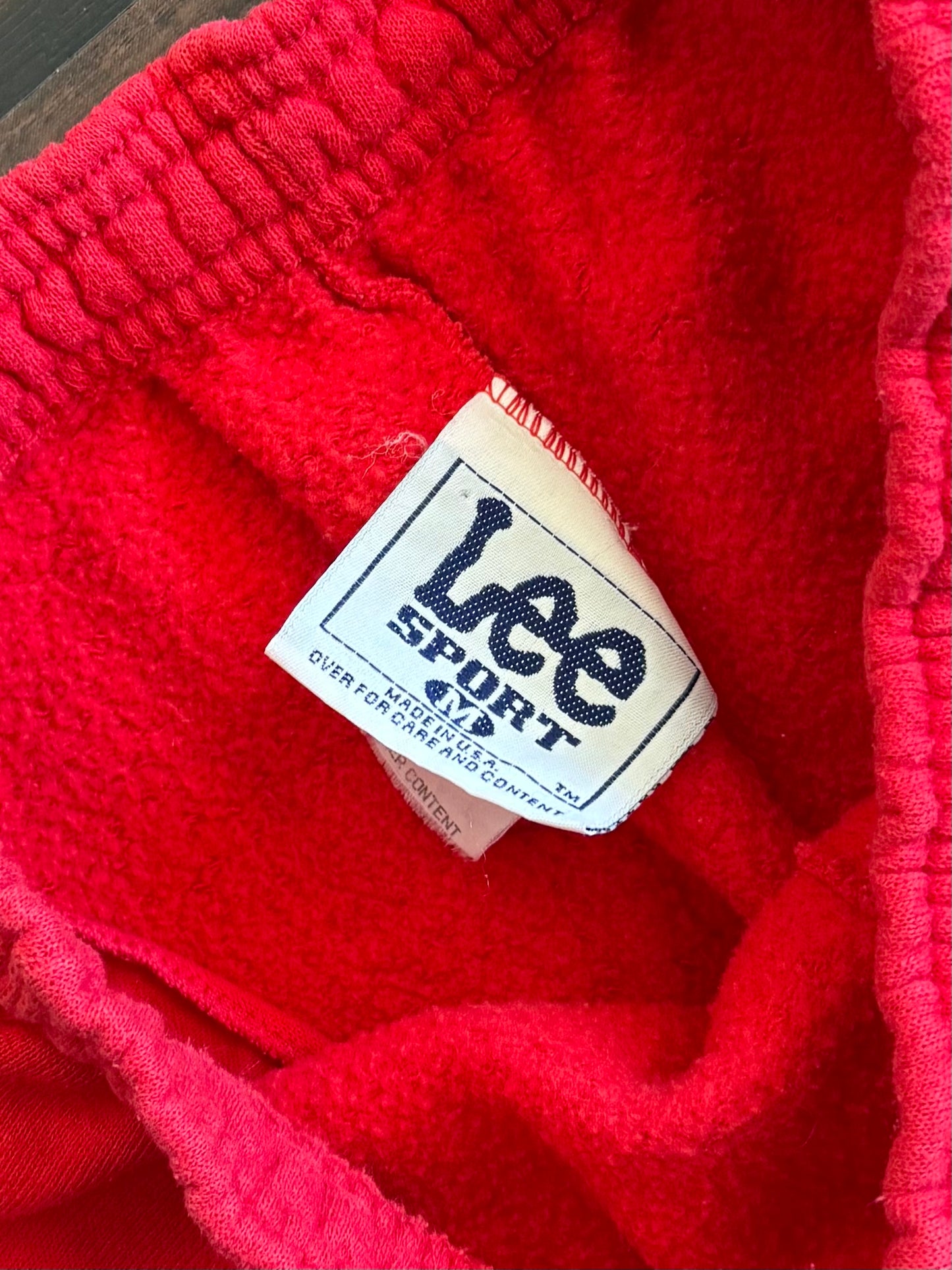Vintage Cleveland Indians Red Sweatpants- 26x27