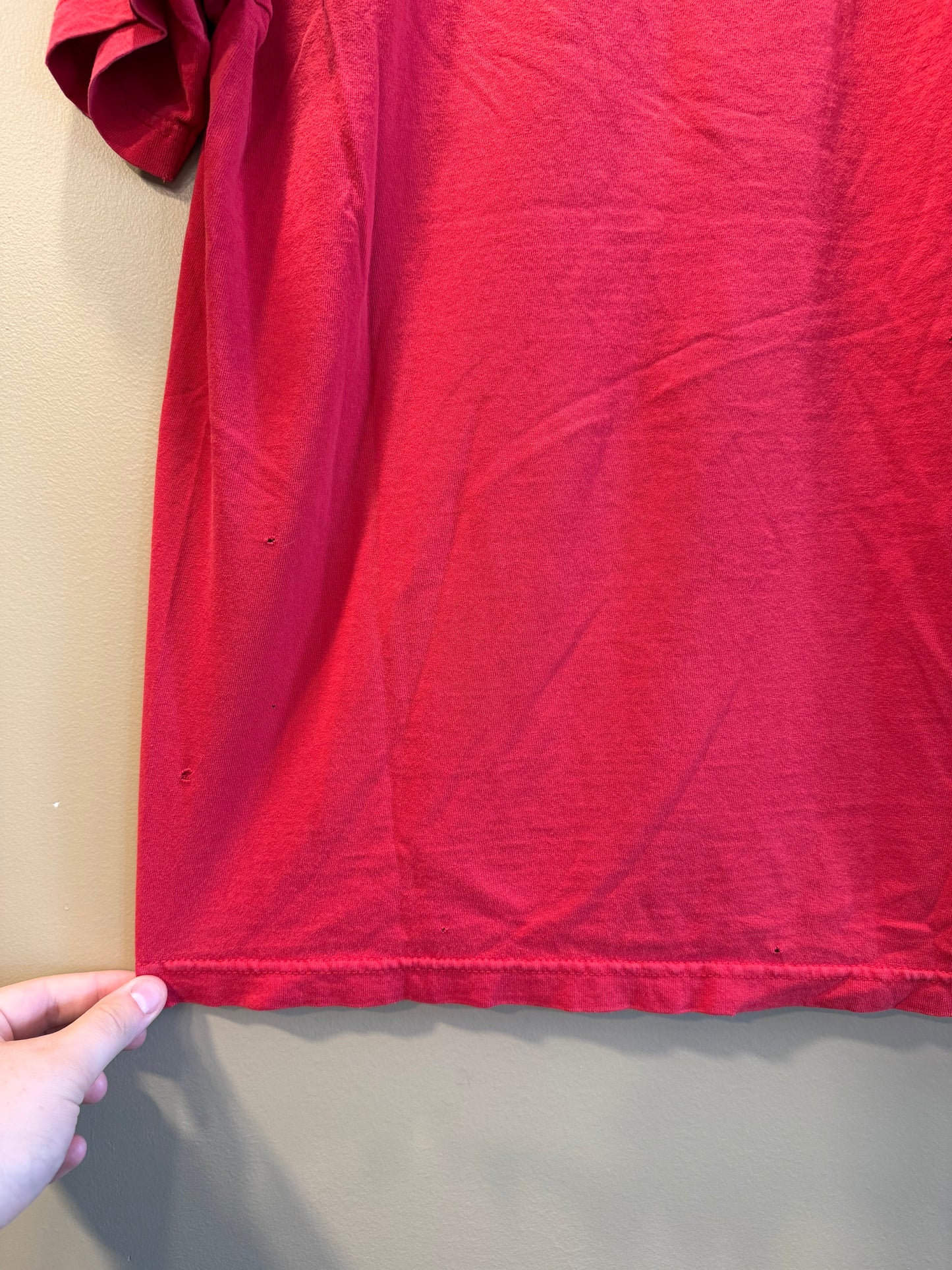 Vintage Zero Skateboards American Zero Red Star T-Shirt- L