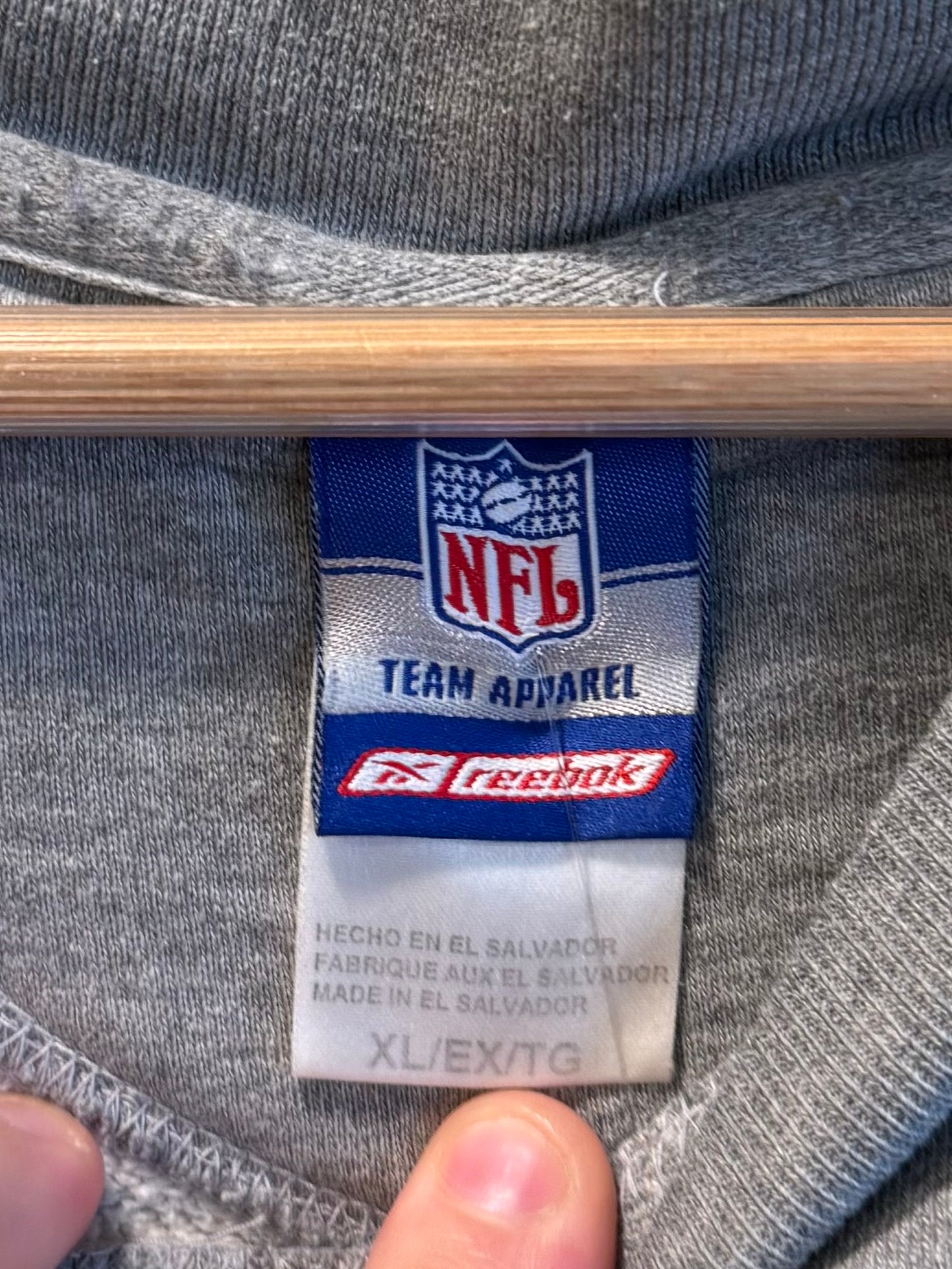 Vintage Cleveland Browns Gray Reebok Embroidered Sweatshirt- XL