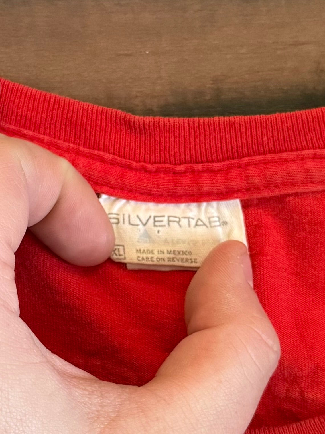 Vintage Levi’s Silvertab Red Longsleeve T-Shirt- XL