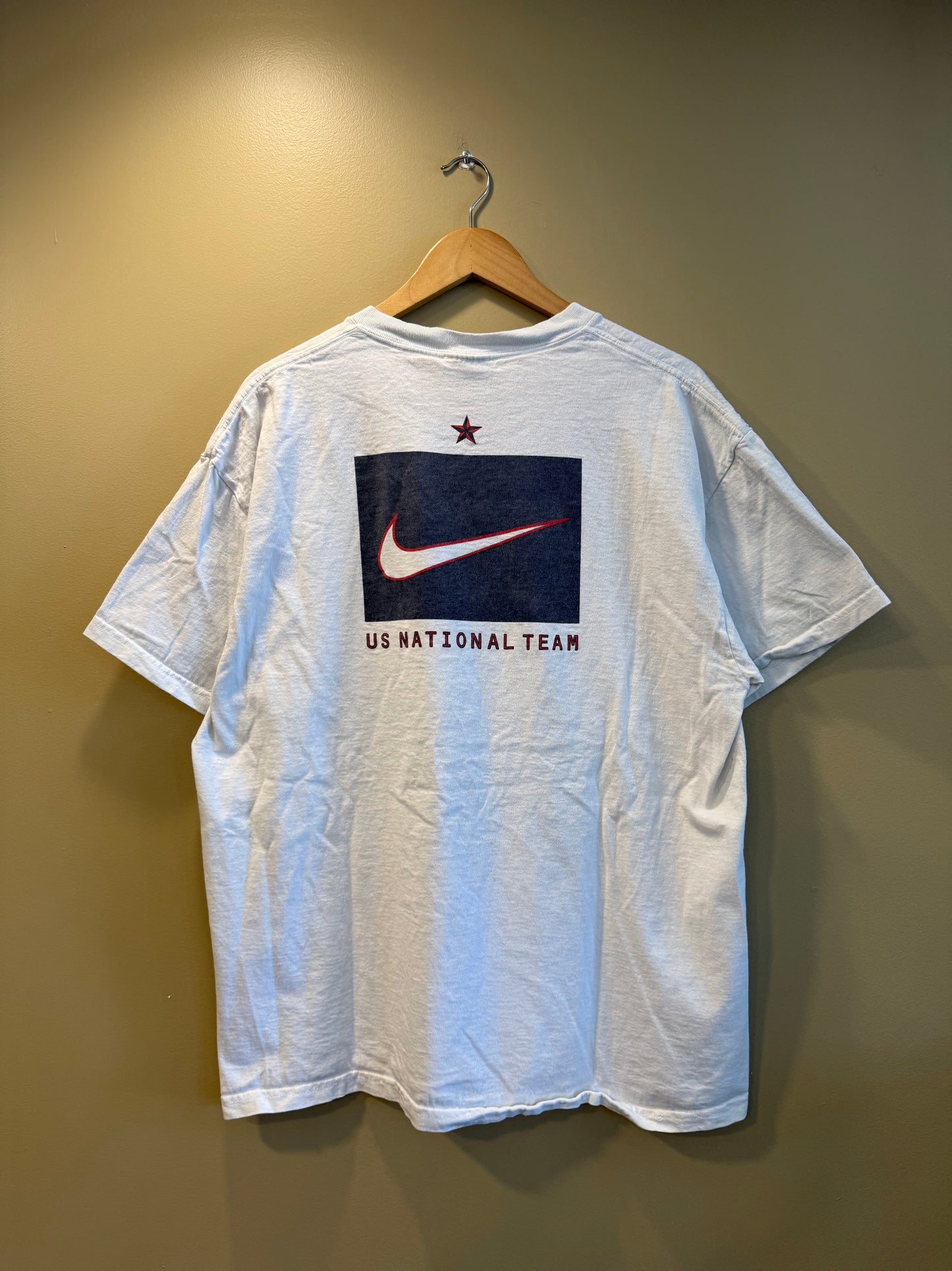 Vintage Nike US National Team Soccer T-Shirt- L/XL