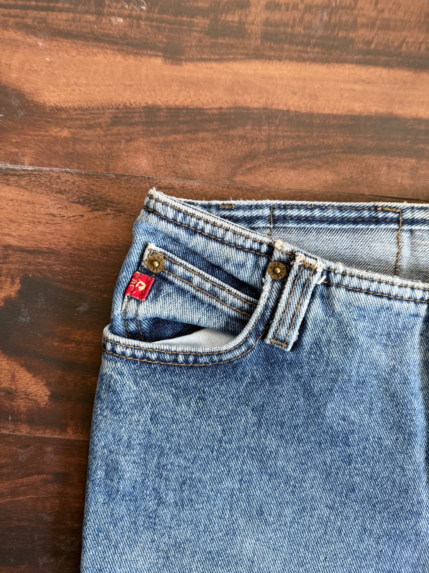 Vintage Mudd Flared Denim Jeans- 30x32