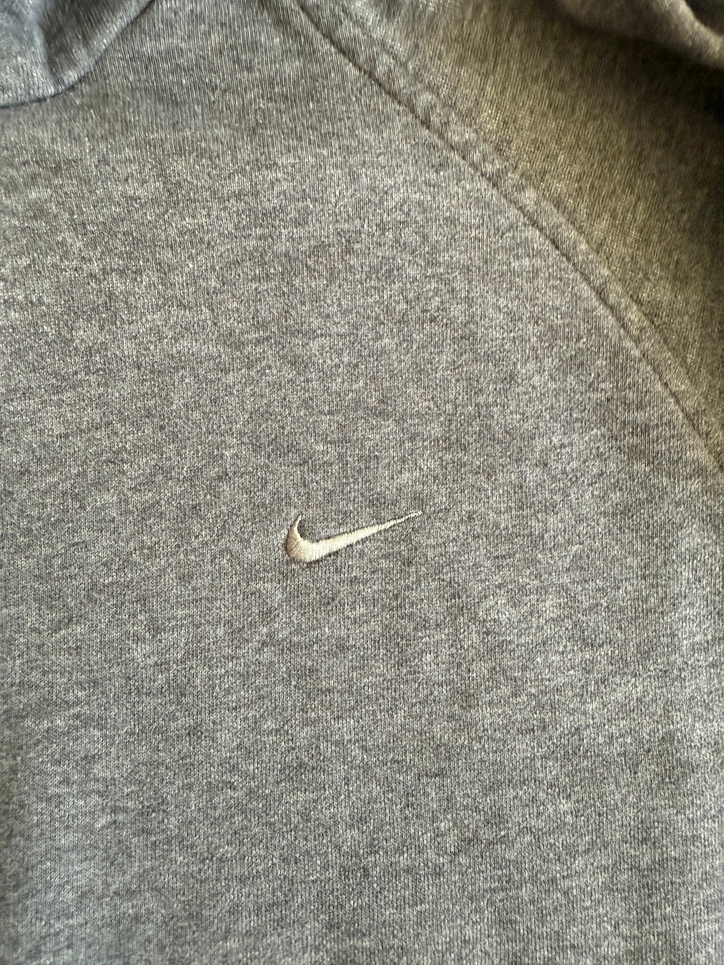 Vintage Nike Y2K Gray Tag Hoodie Sweatshirt- XL