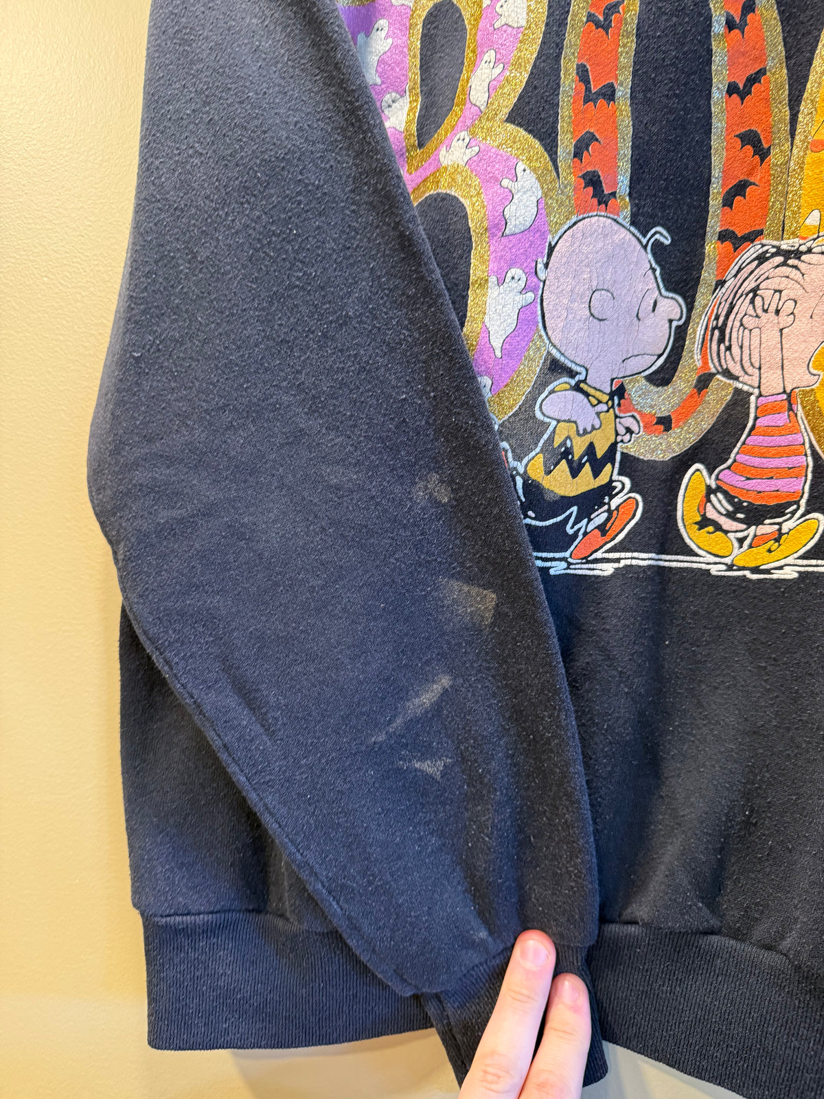 Vintage Peanuts Halloween Crewneck Sweatshirt- M