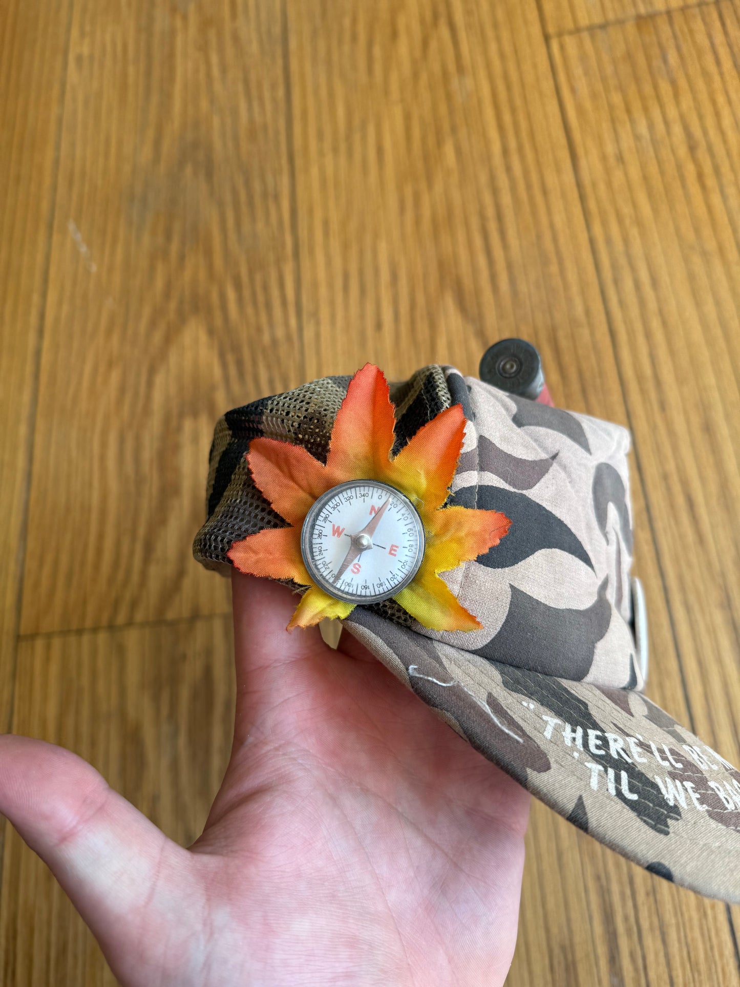 Vintage Duck Camouflage Hunting Parody Trucker Hat