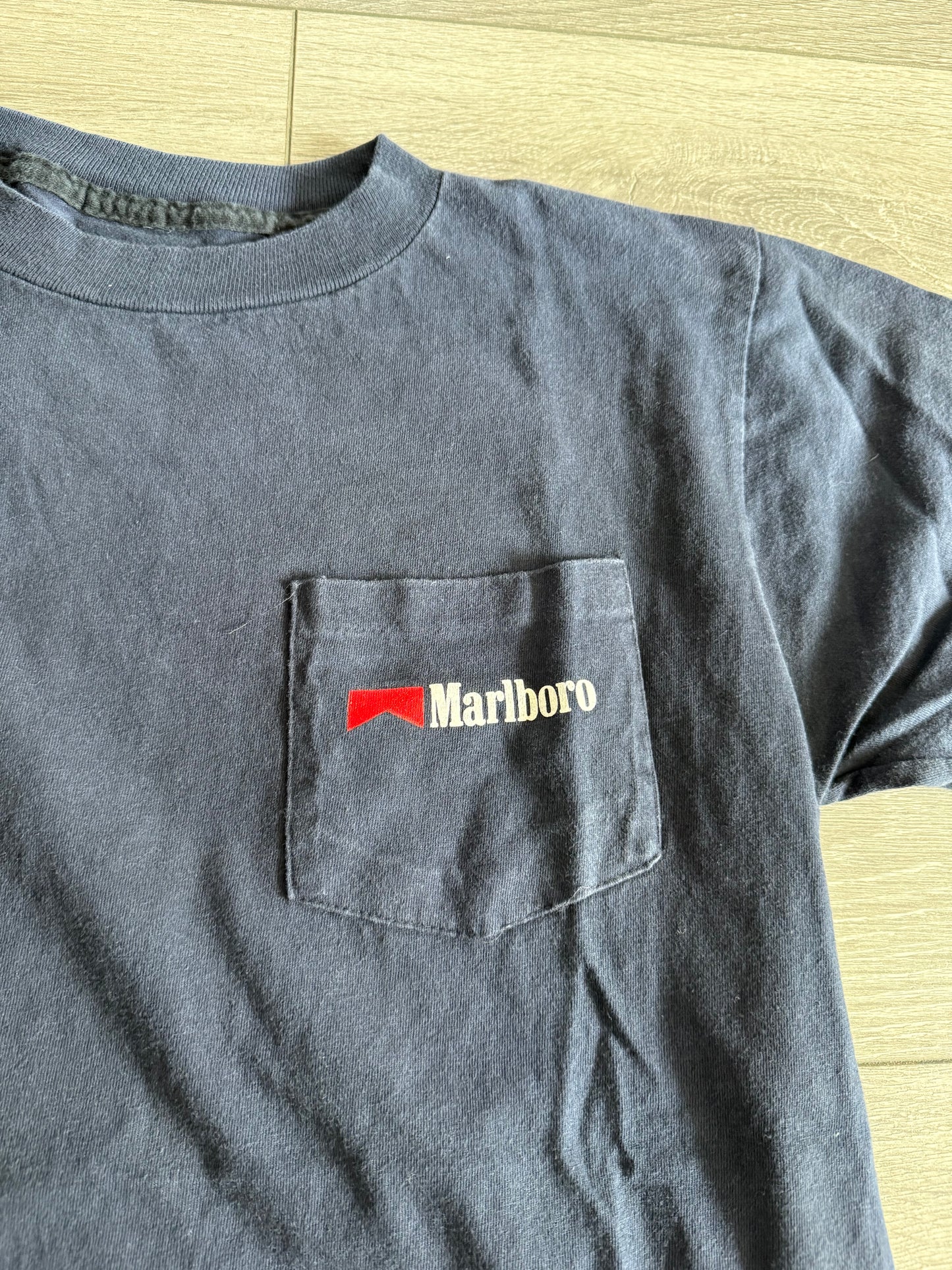 Vintage Marlboro Man Western Collection Cowboy Silhouette T-Shirt- M