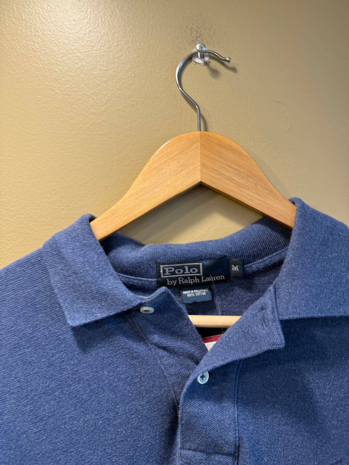 Vintage Polo Ralph Lauren Blue Polo Shirt- M