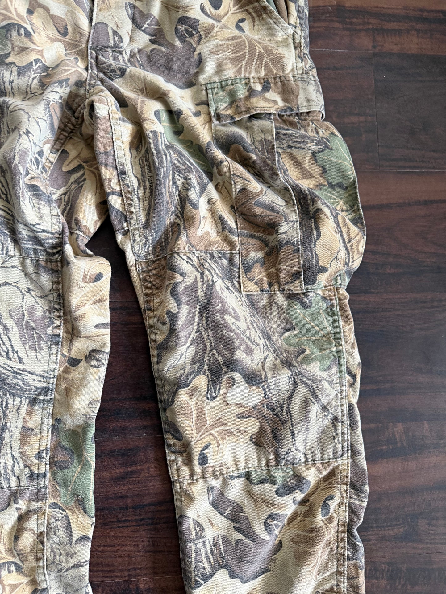 Vintage Tree Camouflage Cargo Military Pants- 30x30