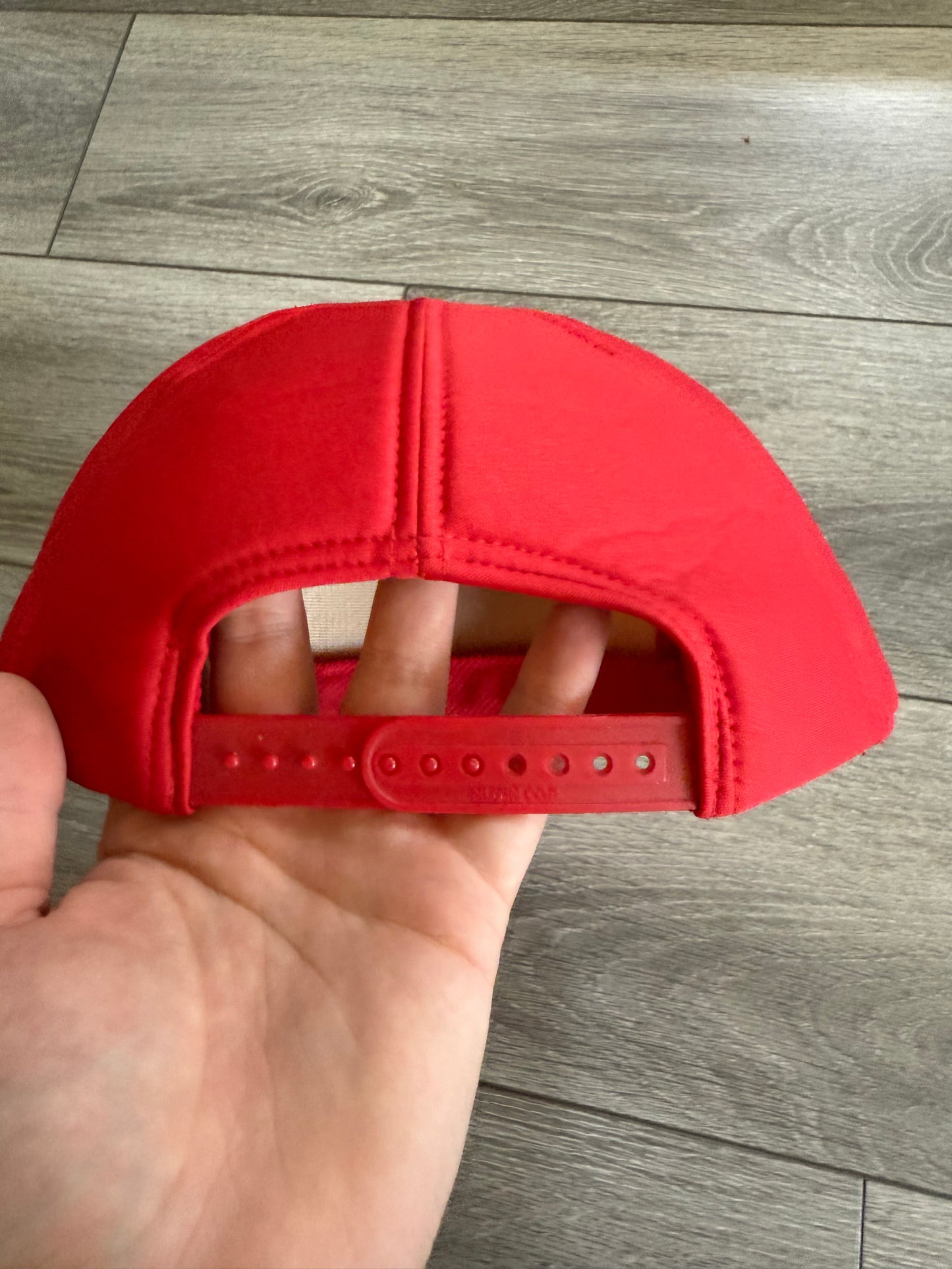Vintage Ford Red Logo Trucker SnapBack Hat