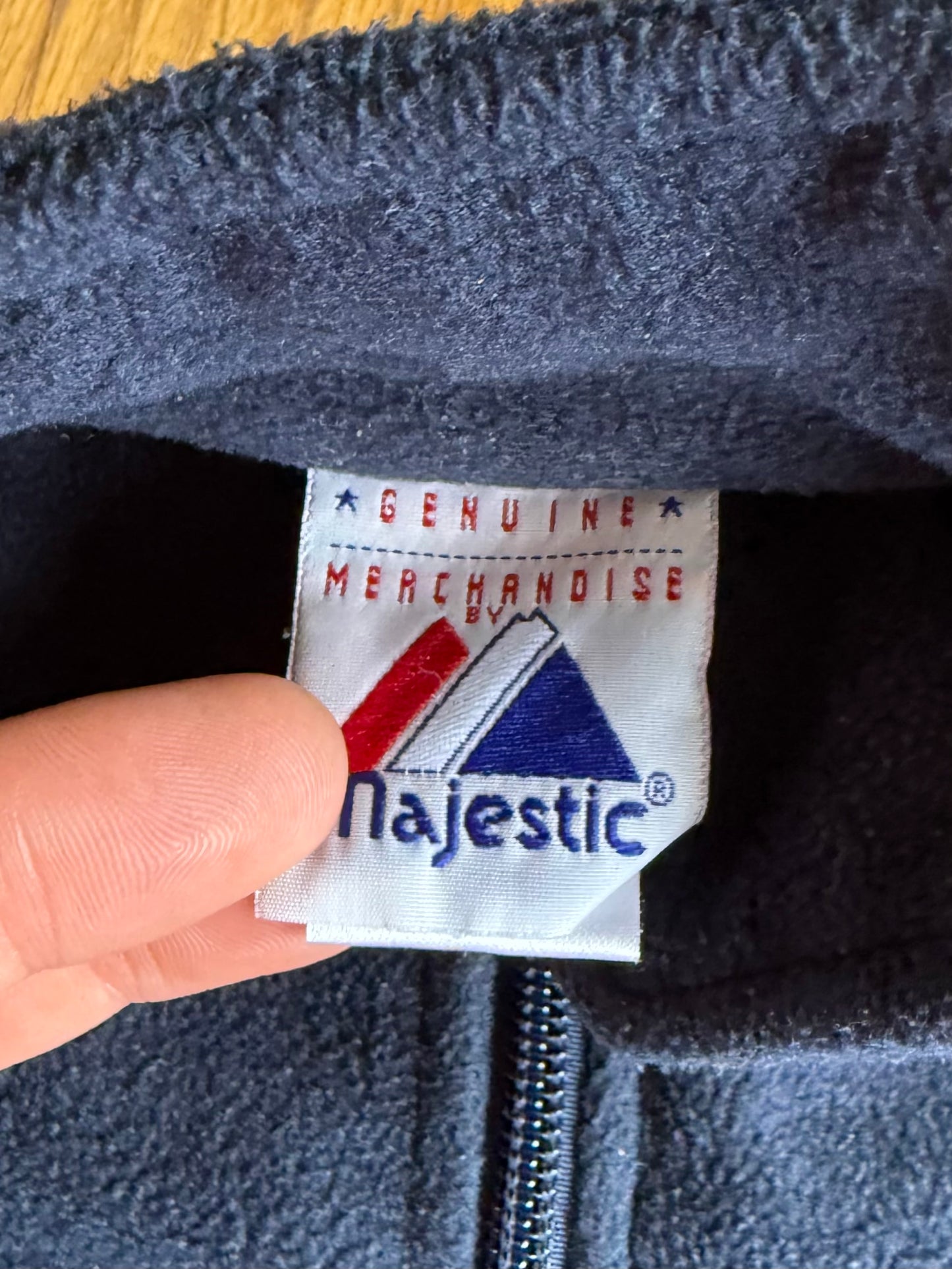 Vintage Cleveland Indians Fleece Jacket- S