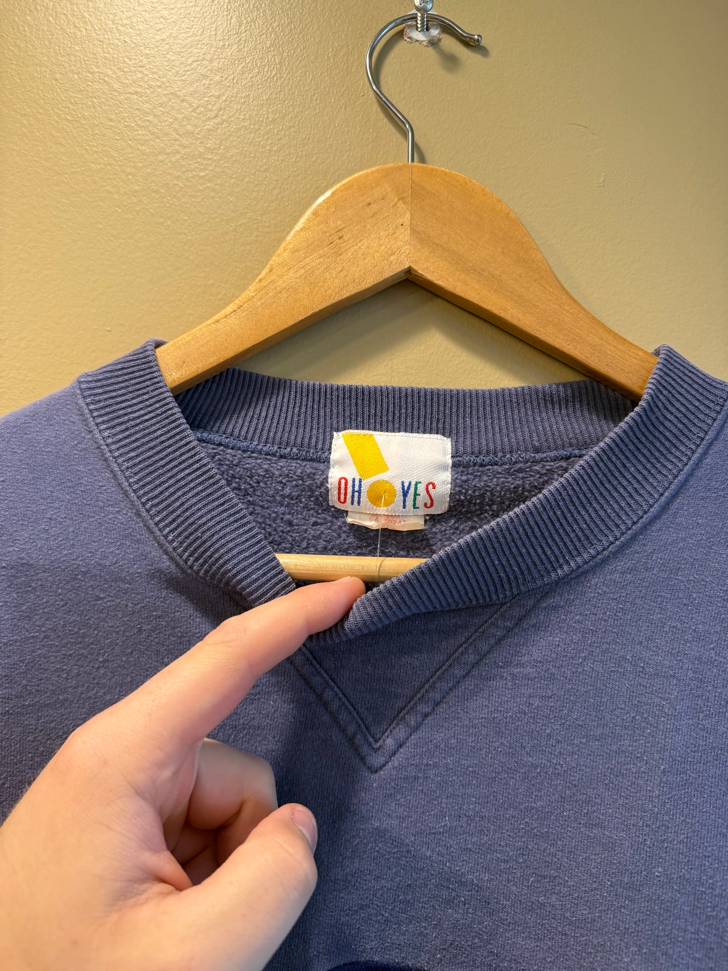 Vintage Embroidered Toronto Purple Crewneck Sweatshirt- XL