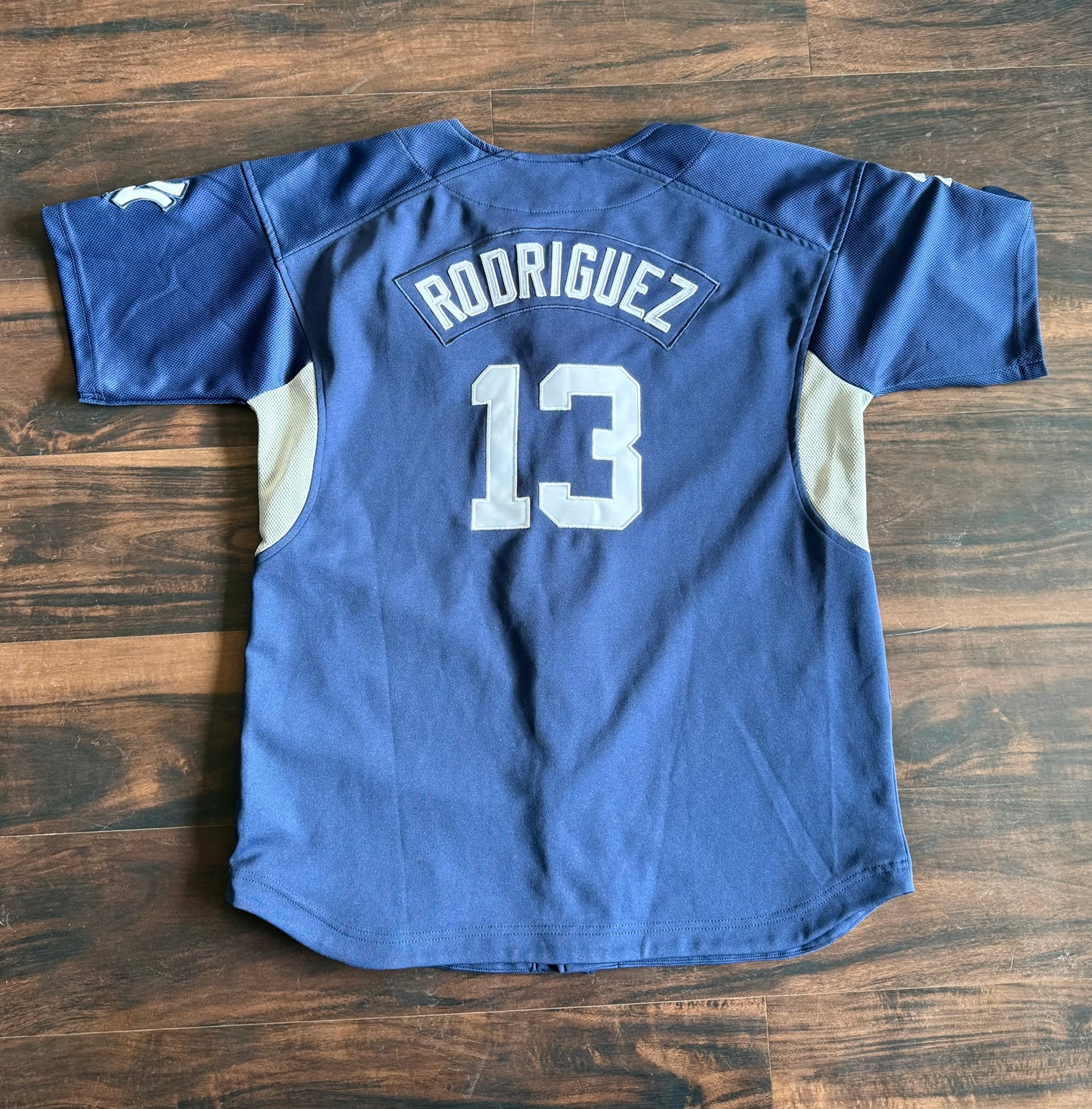Vintage New York Yankees Team Nike Alex Rodriguez Baseball Jersey- L