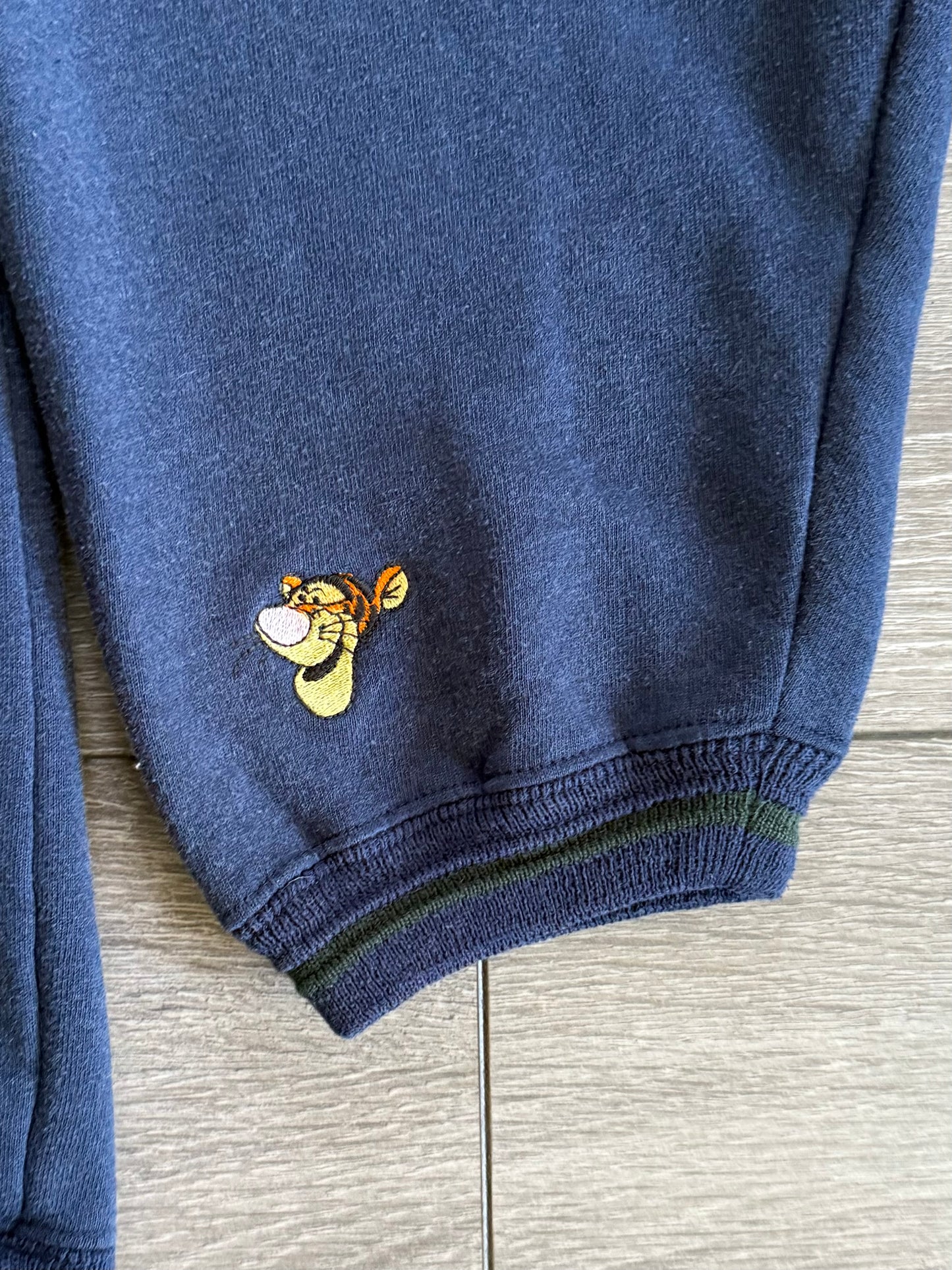 Vintage Tigger Embroidered Navy Blue Crewneck Sweatshirt- L