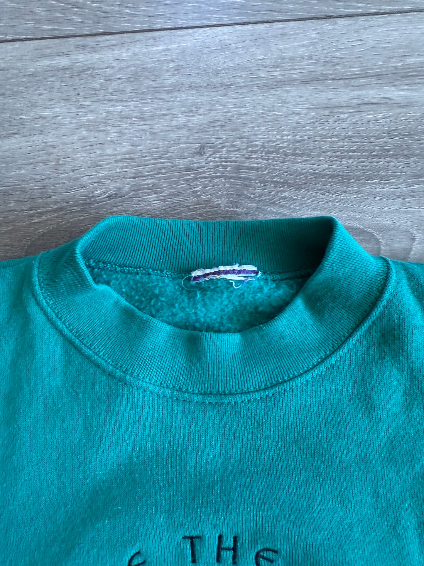 Vintage Winnie The Pooh & Tigger Blue Crewneck Sweatshirt- XL