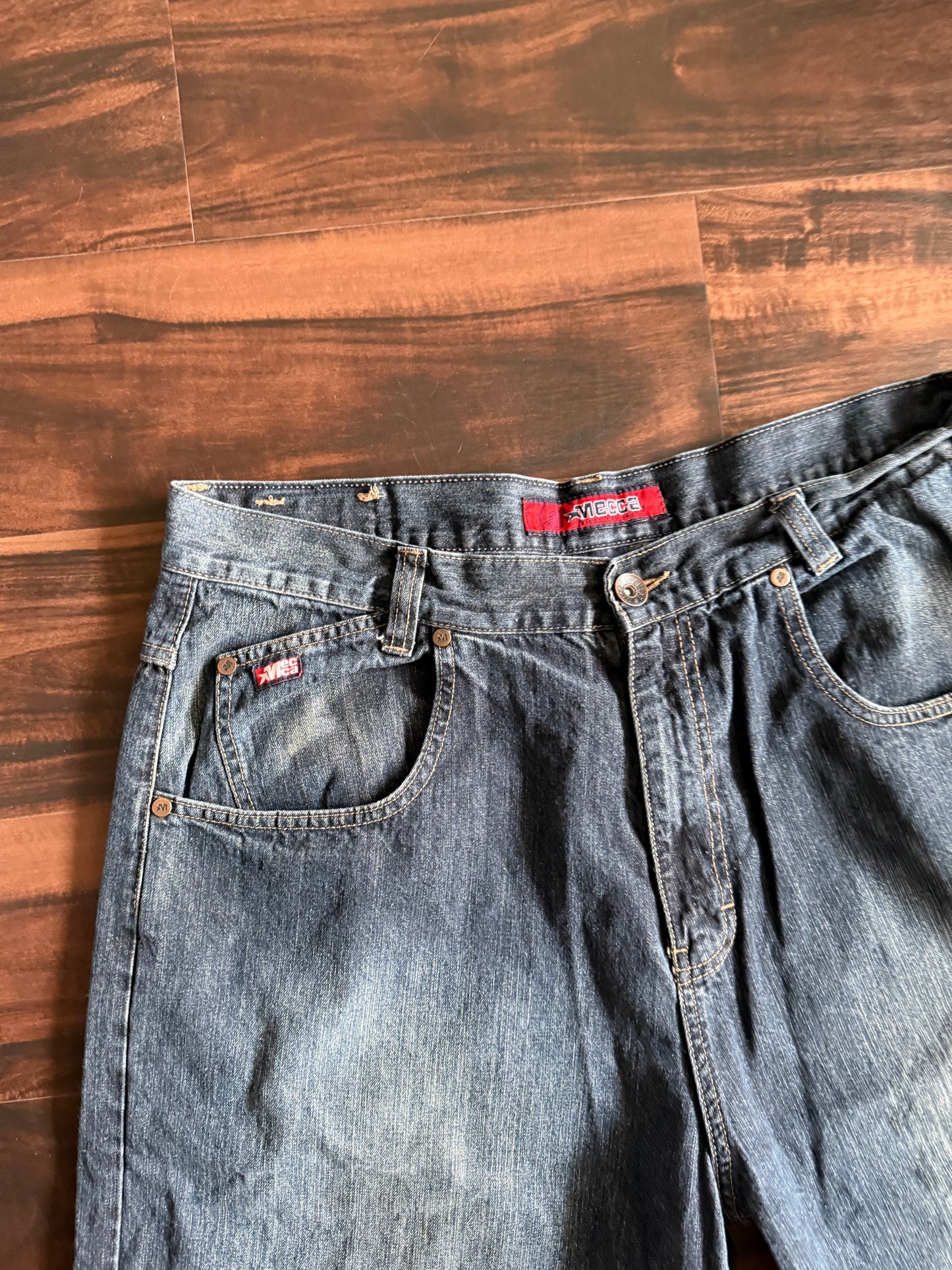 Vintage Y2K Mecca Denim Jean Shorts- 38