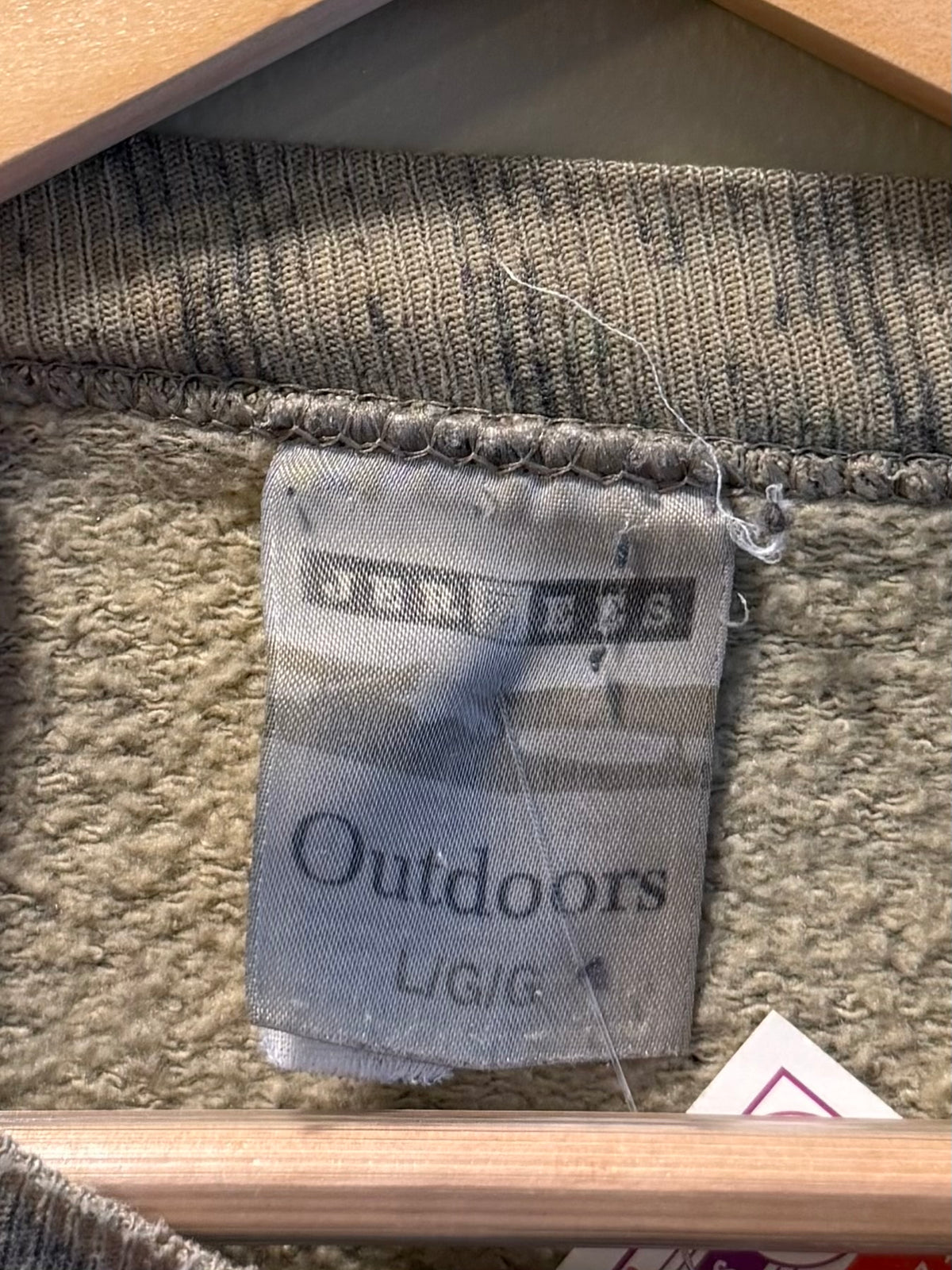 Vintage Jerzees Outdoors RealTree Camo Crewneck Sweatshirt- L/XL