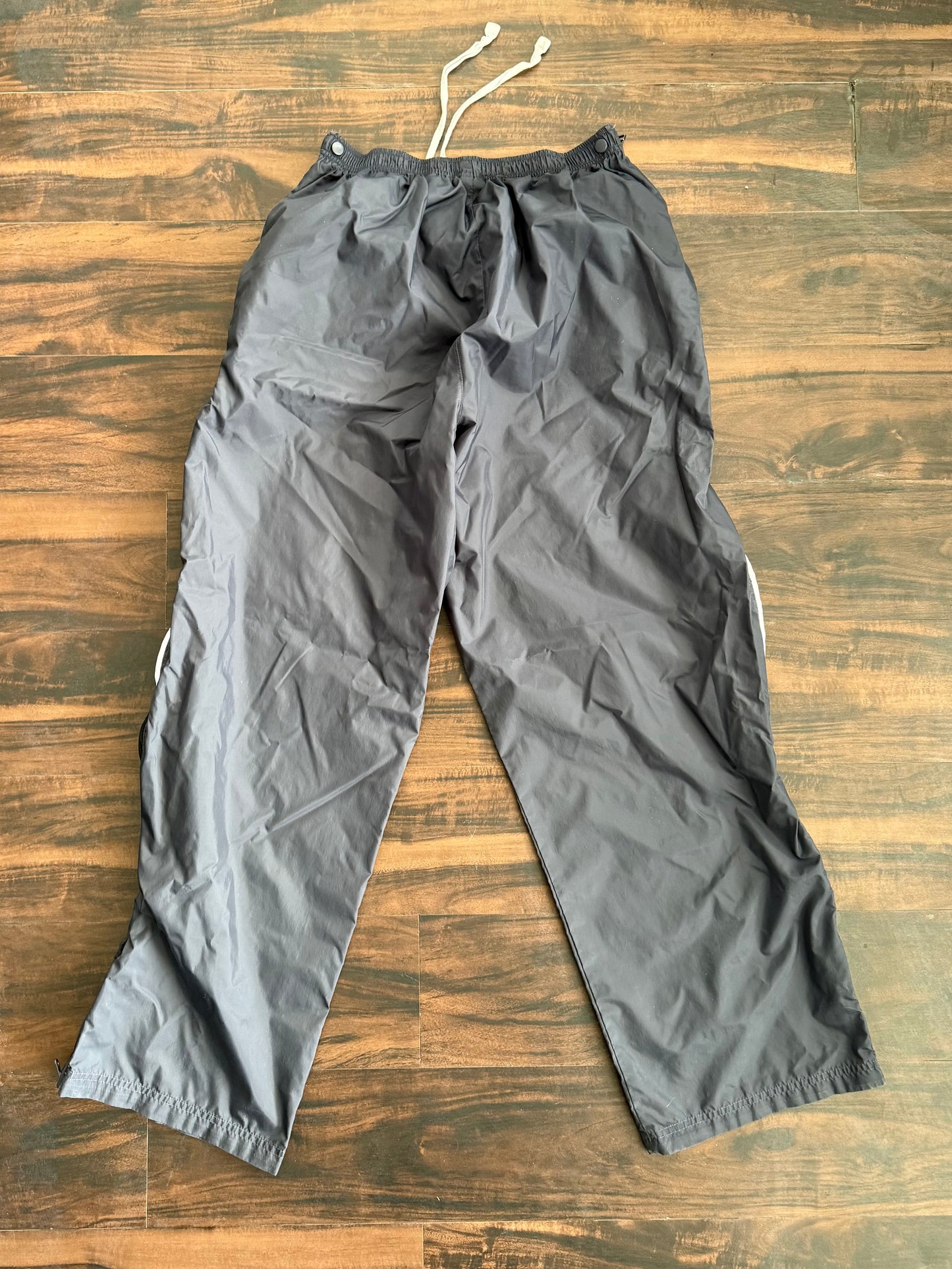 Vintage Nike Y2K Dark Gray Track Joggers- 32x31