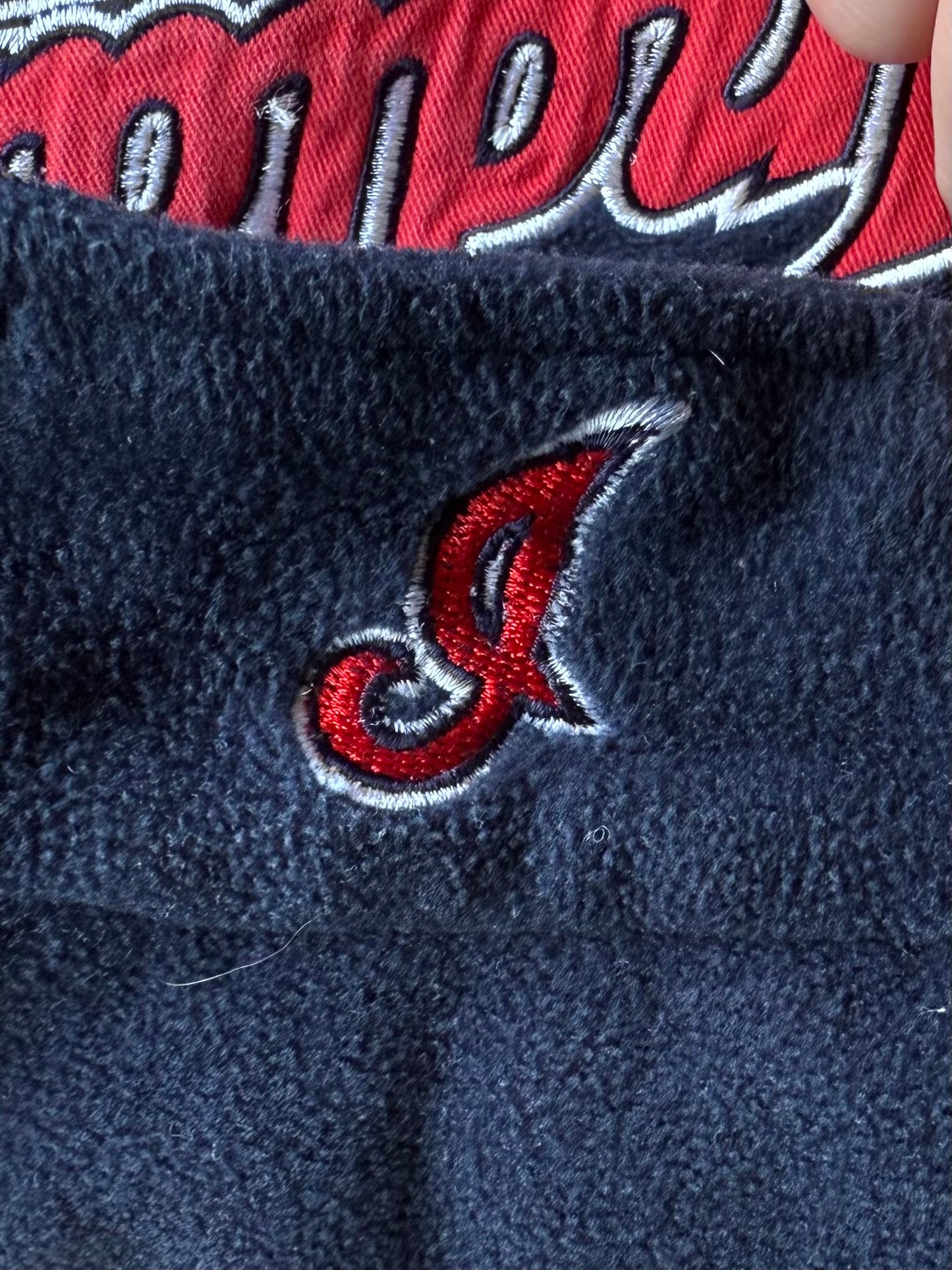 Vintage Cleveland Indians Fleece Jacket- S