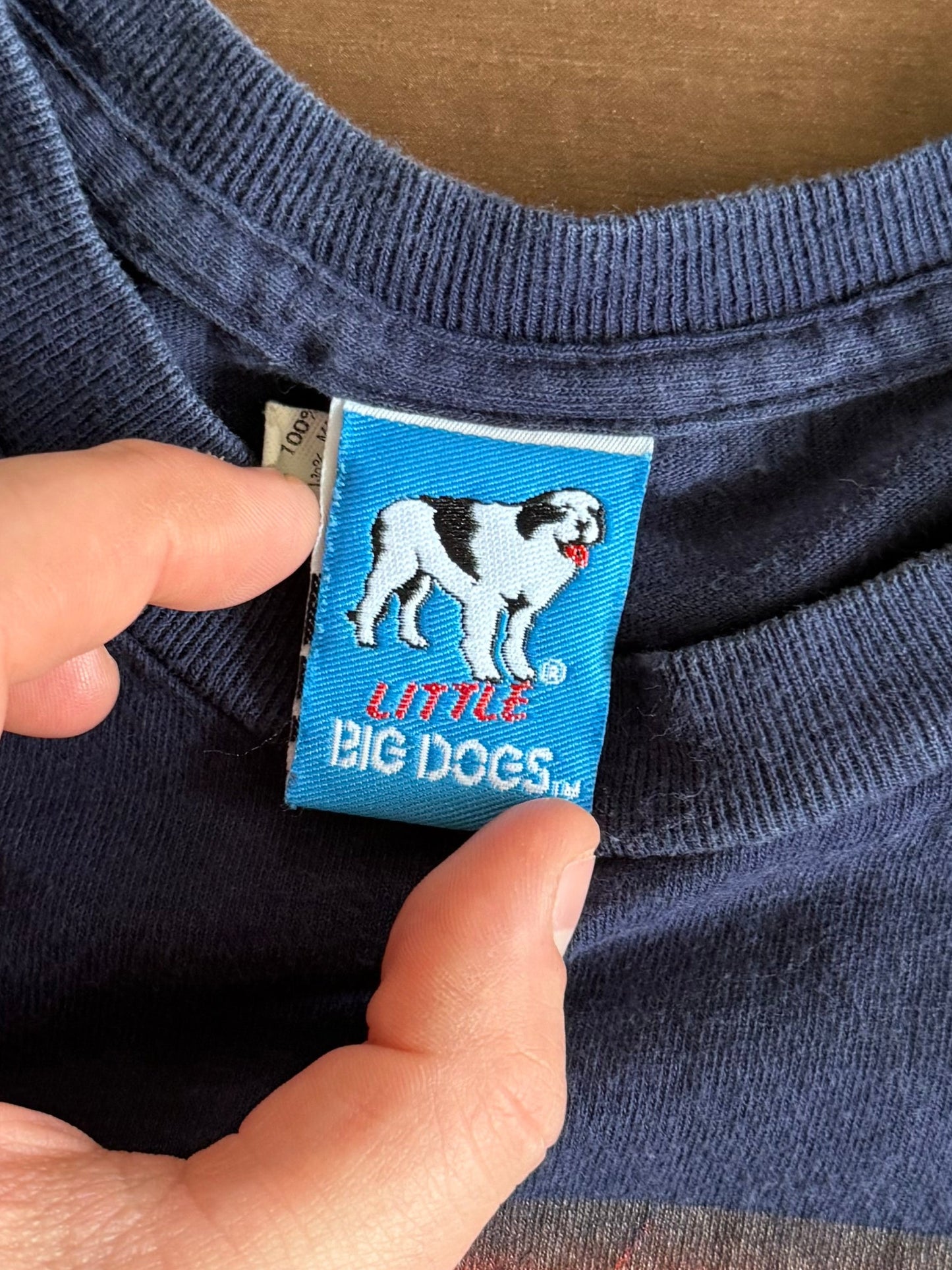 Vintage Big Dogs James Bone 00K9 T-Shirt- S