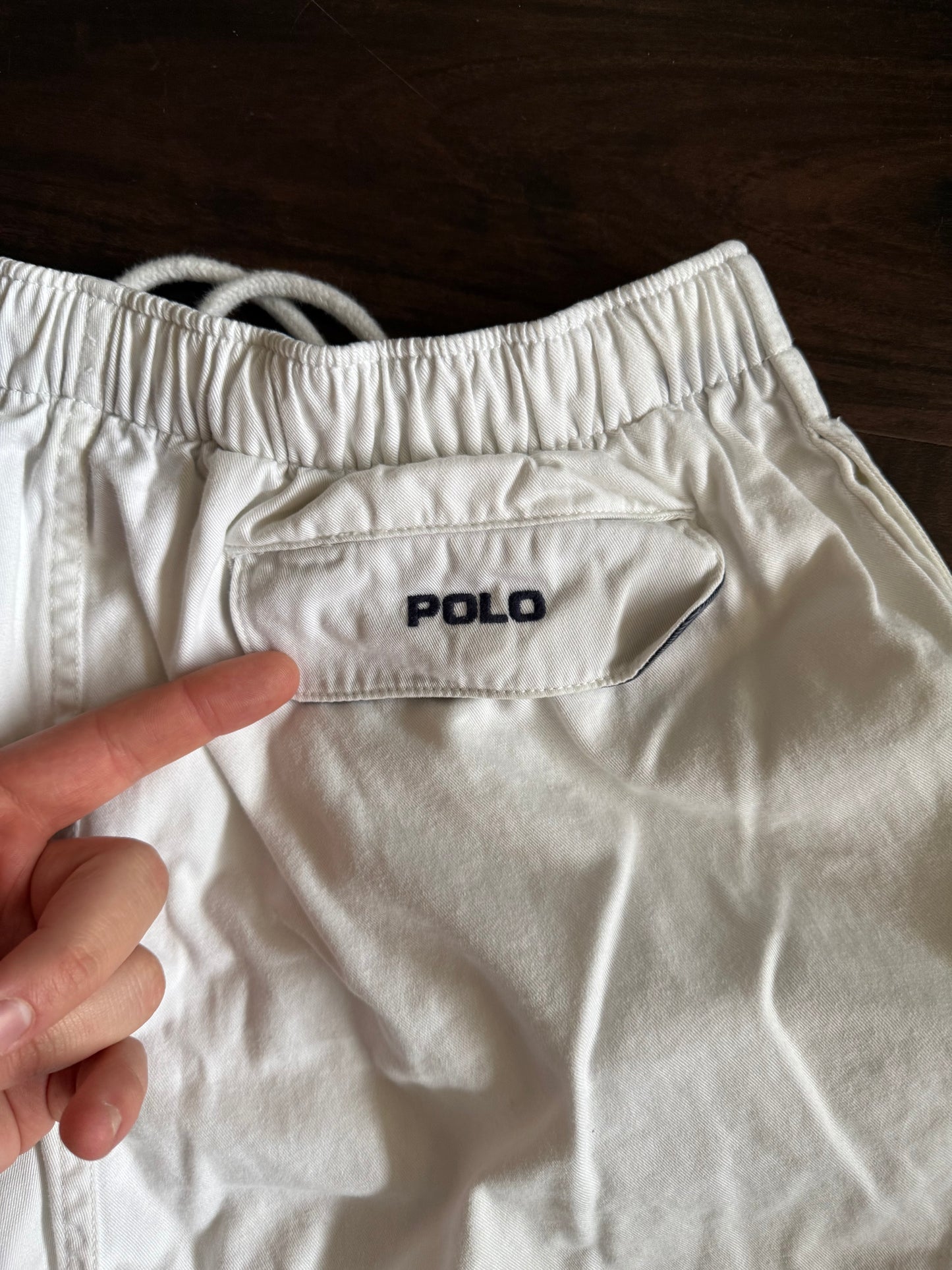 Vintage Polo Ralph Lauren White Shorts- 30