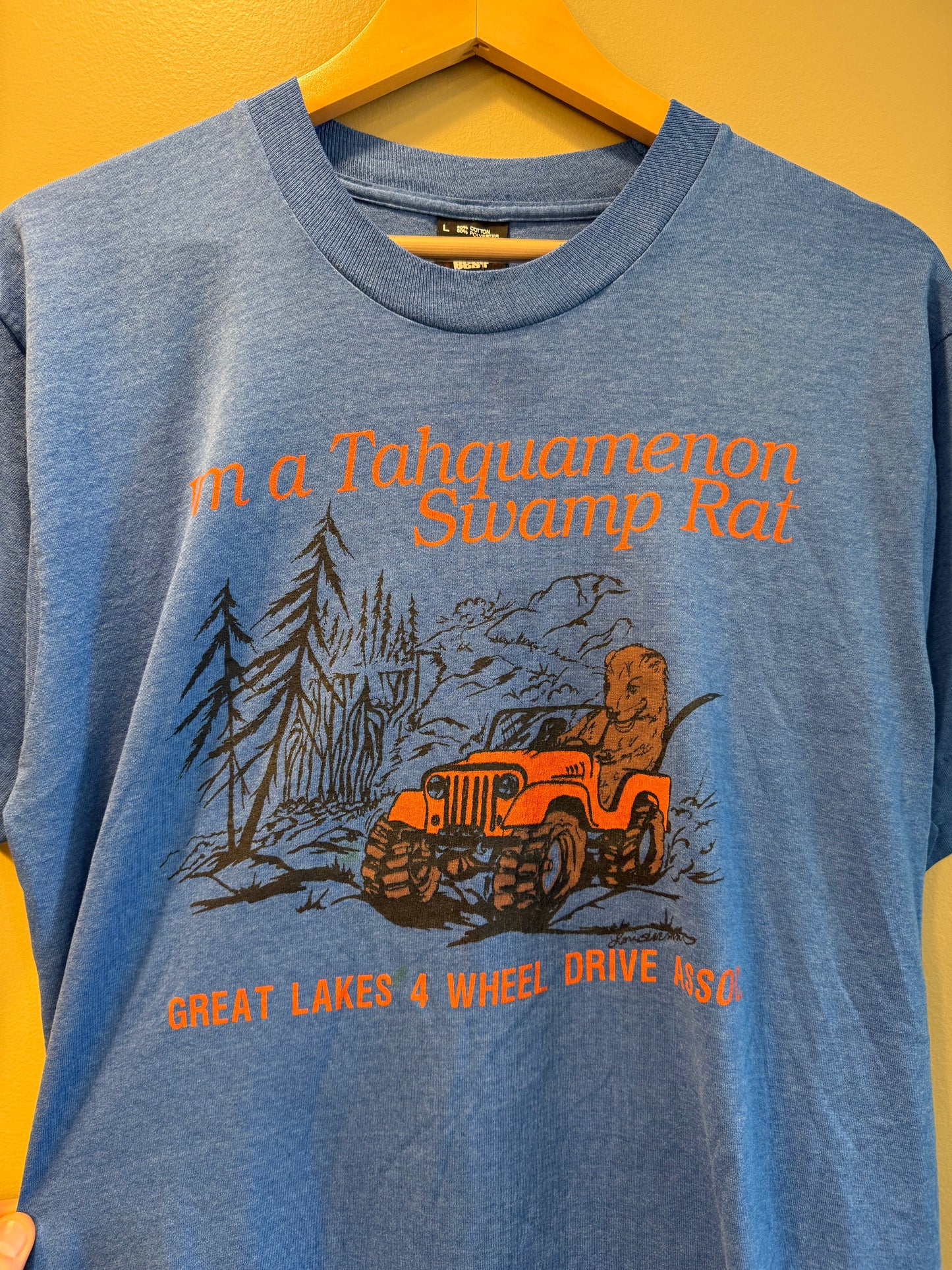 Vintage Swamp Rat Racing T-Shirt- L