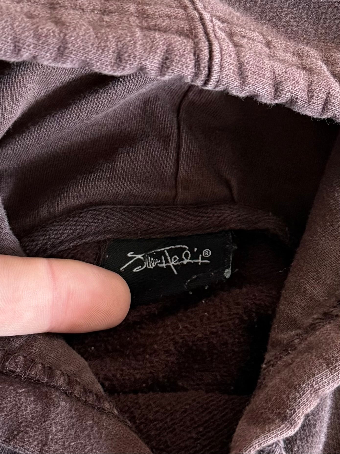 Vintage Jimi Hendrix Brown Camouflage Hoodie Sweatshirt- XL