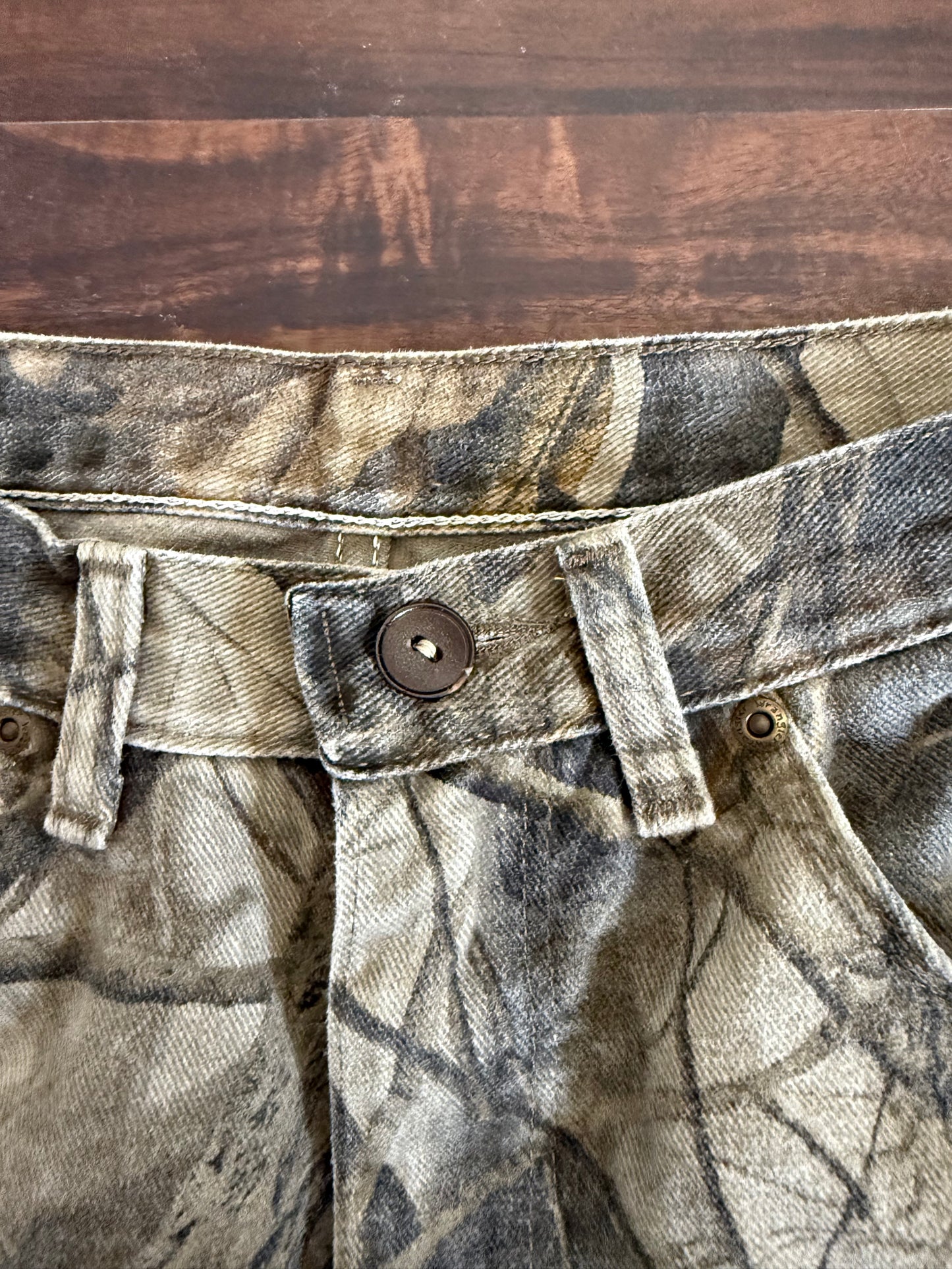 Vintage Wrangler Rugged Wear Real Tree Camouflage Pants- 28x31