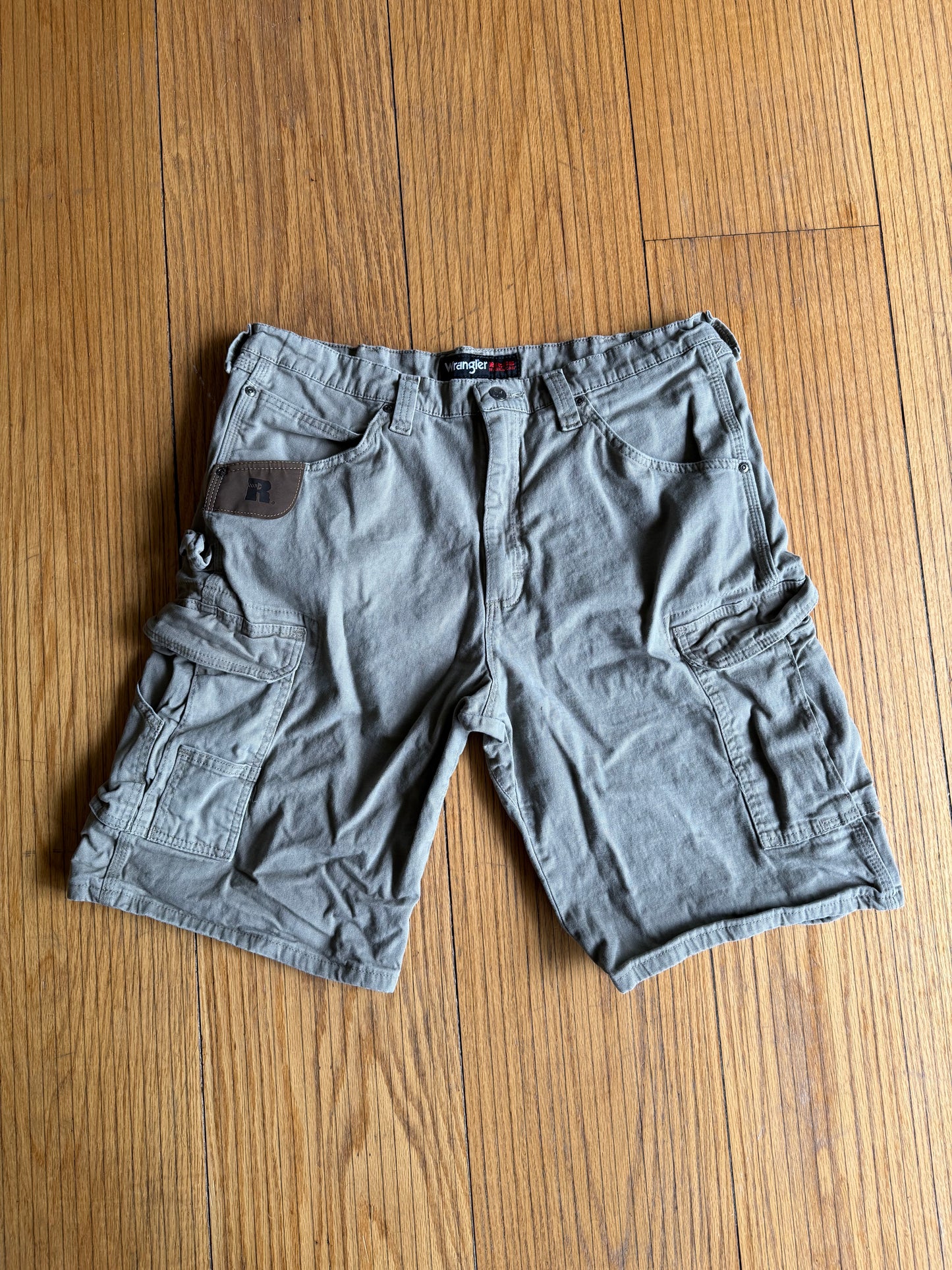 Vintage Wrangler Riggs Tan Carpenter Shorts- 34