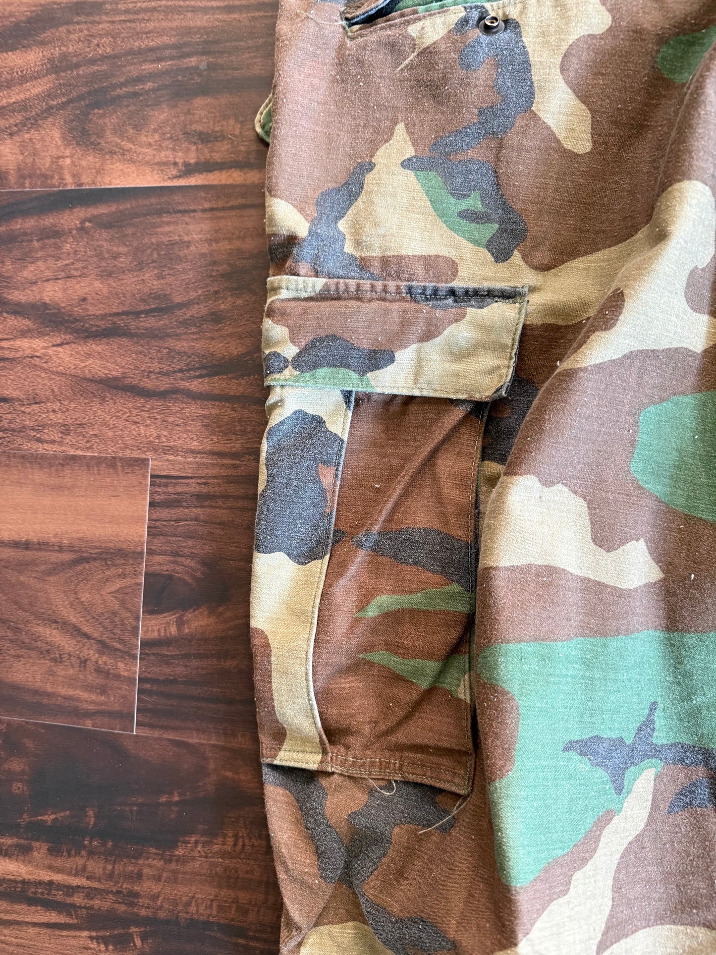 Vintage Military Camouflage Cargo Pants- 40x32