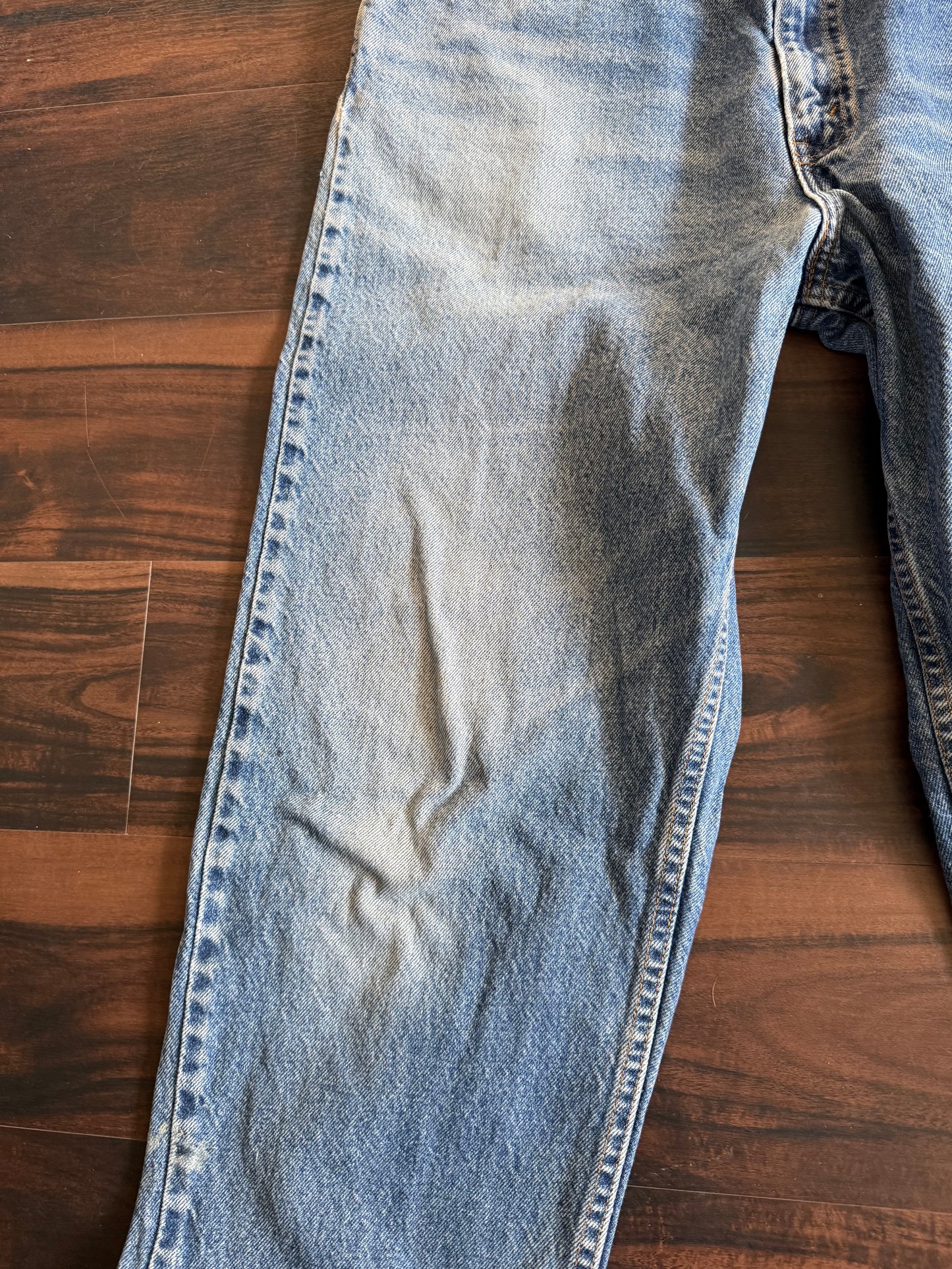 Vintage Levi’s 550 Orange Tab Denim Jeans- 36x32