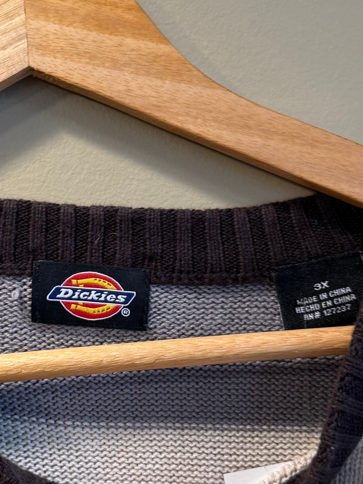 Vintage Dickies Striped Sweater- XXXL