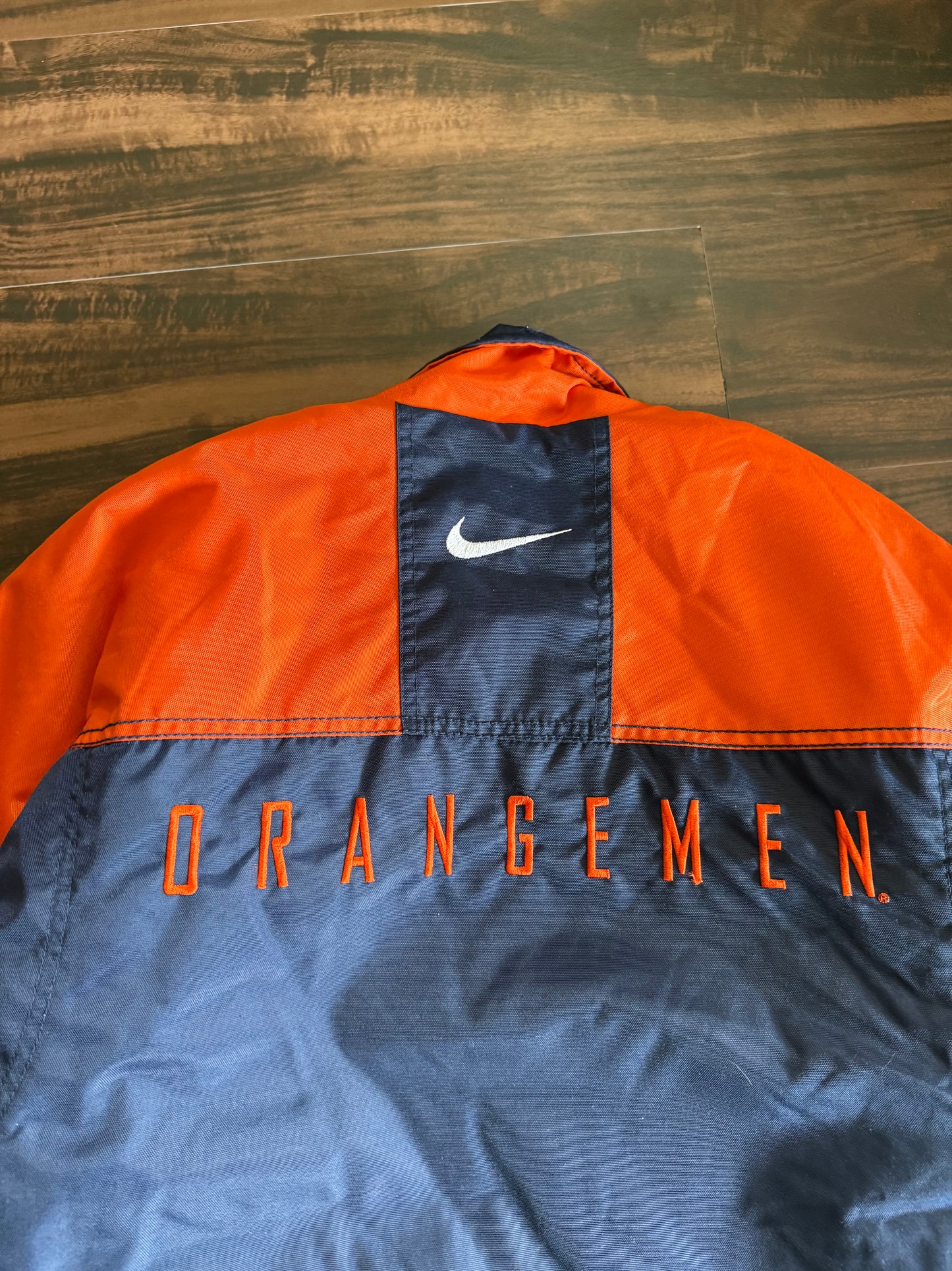 Vintage Team Nike Syracuse Orangemen Athletic Heavyweight Jacket- M