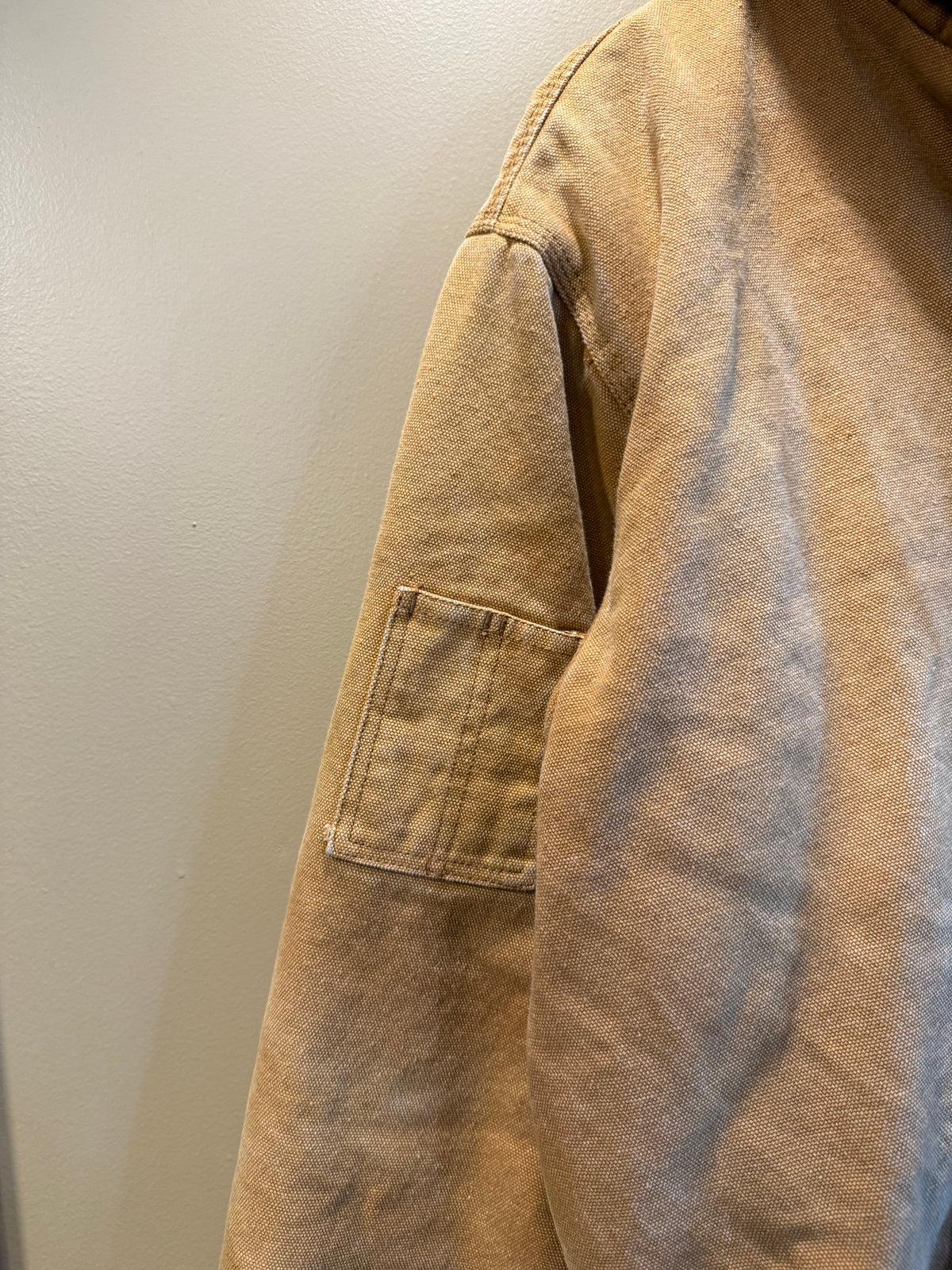 Vintage Stanley Sherpa Lined Tan Workwear Jacket- XL