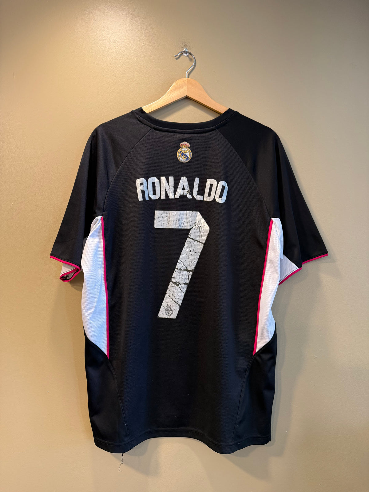 Vintage Real Madrid Cristiano Ronaldo Jersey- L