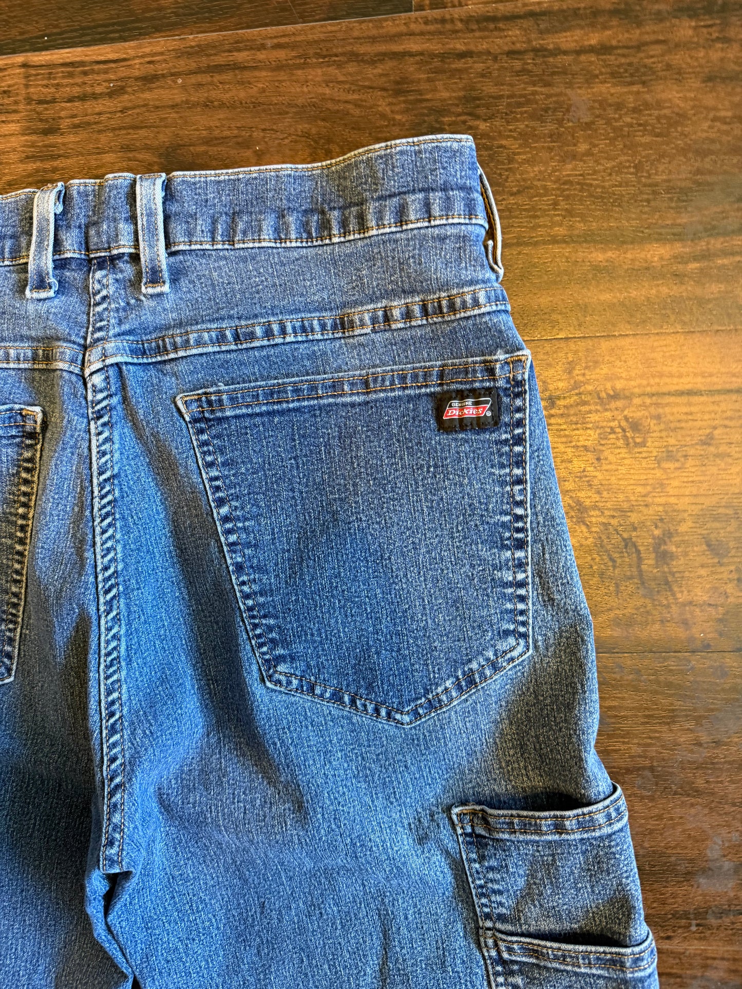 Vintage Dickies Stretch Fit Carpenter Jean Shorts- 32