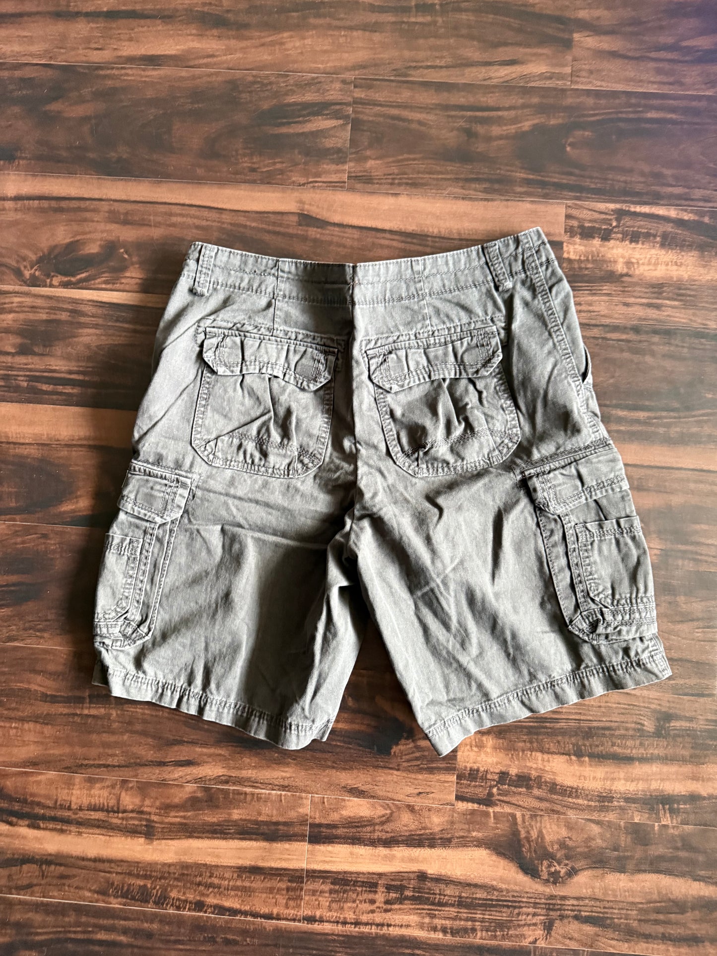 Vintage Union Bay Dark Gray Cargo Shorts- 38