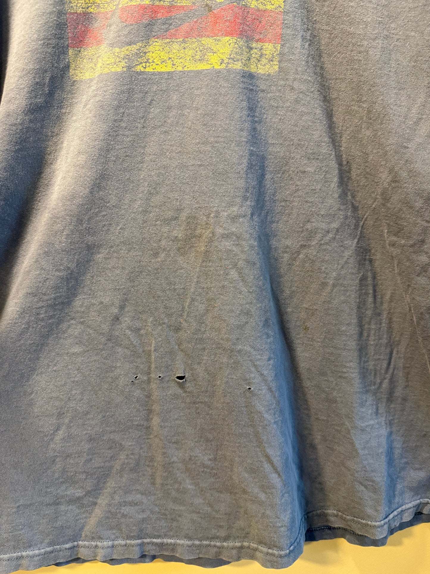 Vintage Nike Big Swoosh Blue T-Shirt- XL