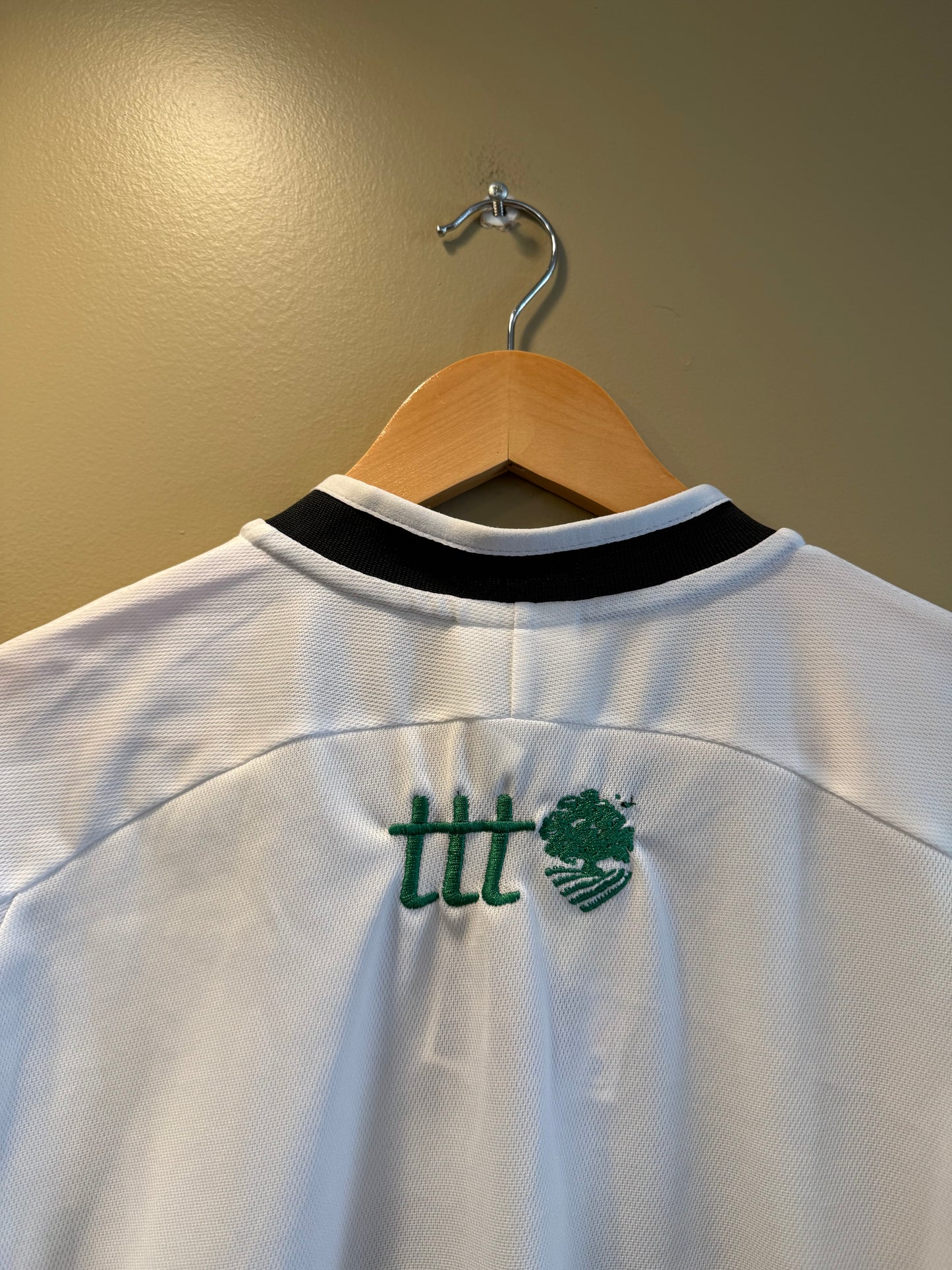 TTT Adidas White Football Soccer Jersey- M