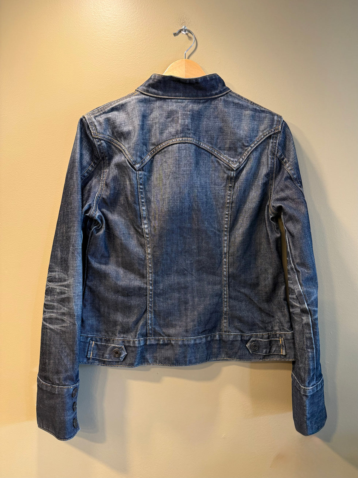 Vintage Gap Women’s Dark Wash Denim Jacket- S