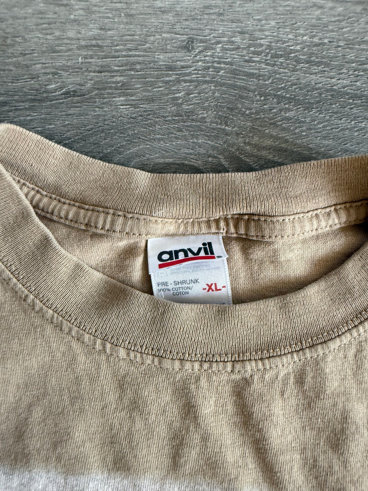 Vintage Tiger Nature Tan T-Shirt- XL