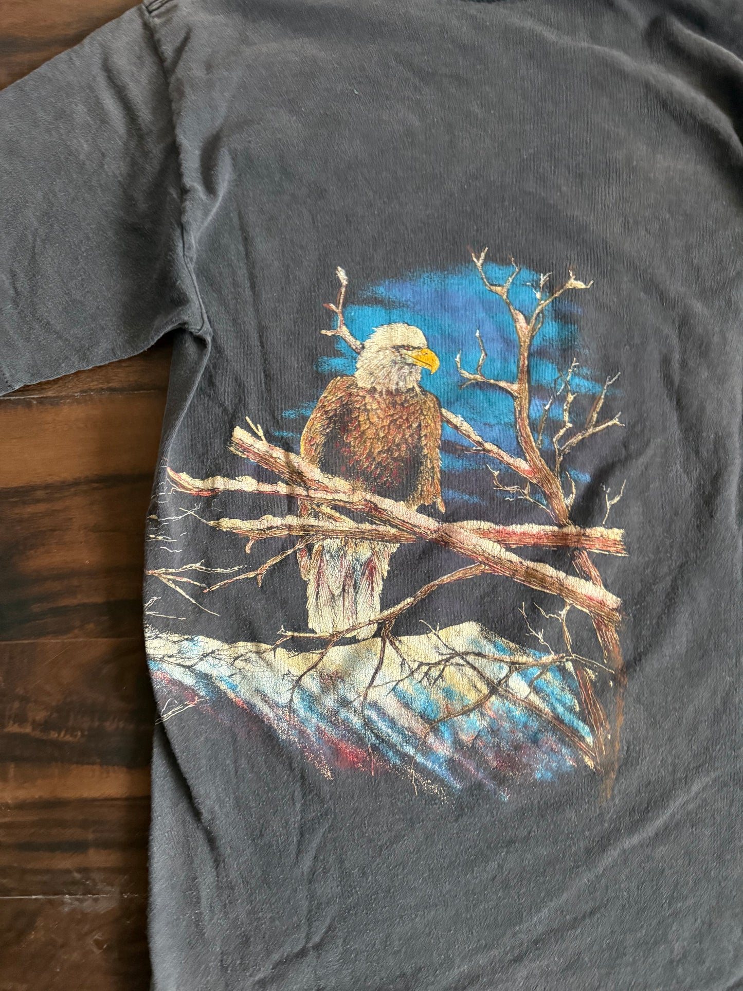 Vintage Eagle Nature San Antonio Texas T-Shirt- M