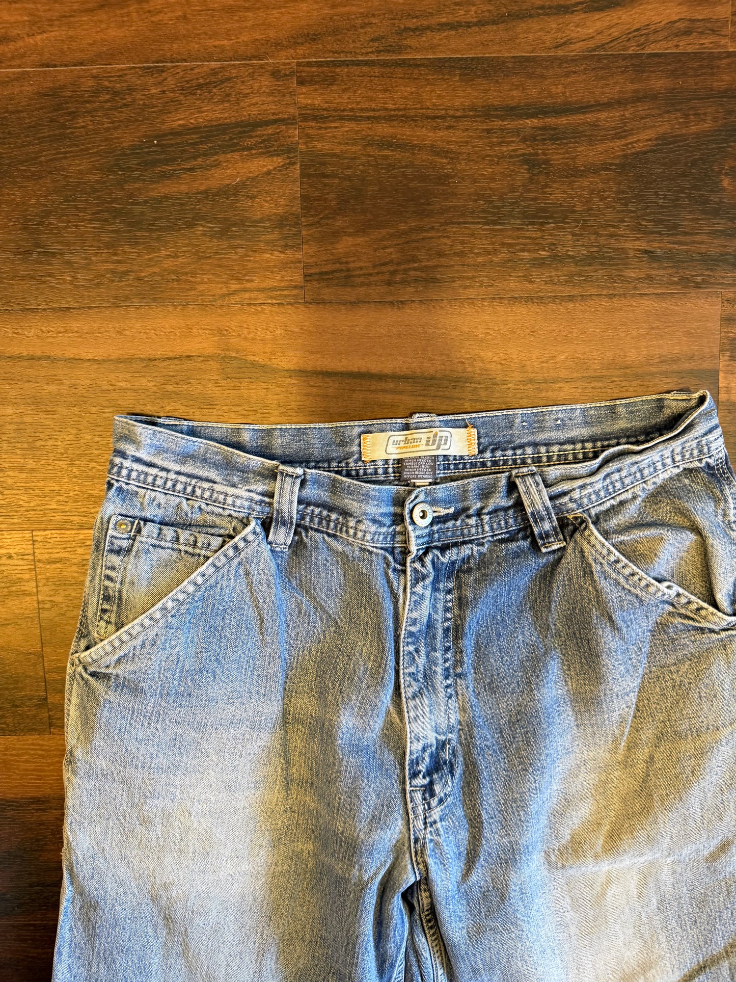 Vintage Urban Up Streetwear Light Wash Carpenter Jeans- 32x34